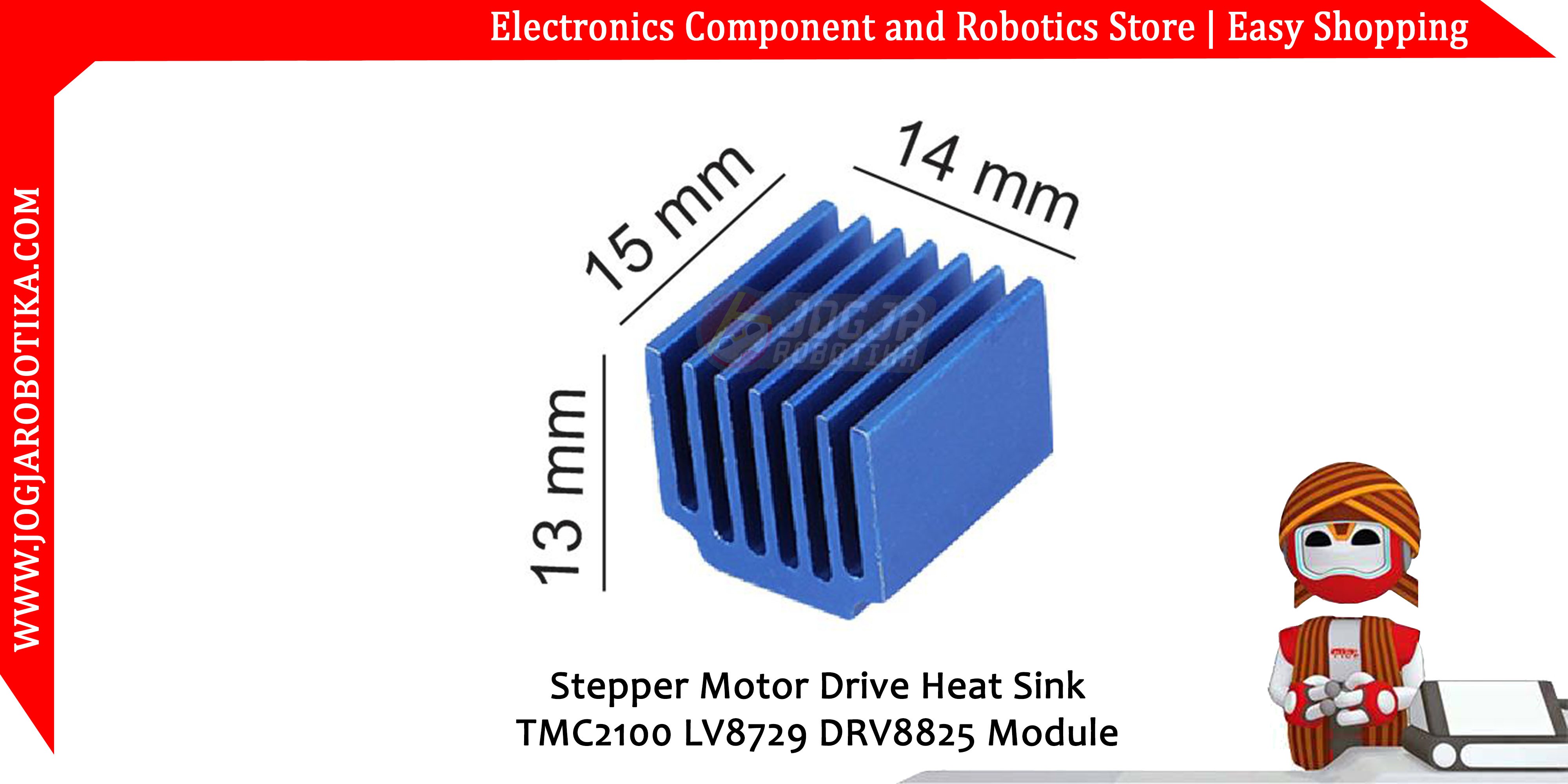 Stepper Motor Drive Heat Sink TMC2100 LV8729 DRV8825 Module
