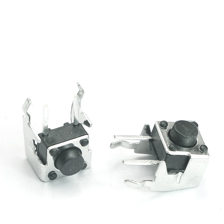 Tact Switch/Micro Switch DIP Right Angle 2 Kaki 6x6MM