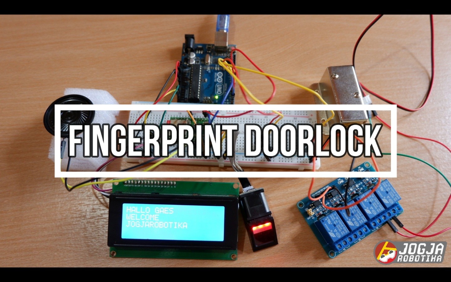 FINGERPRINT DOORLOCK (KUNCI PINTU FINGERPRINT)