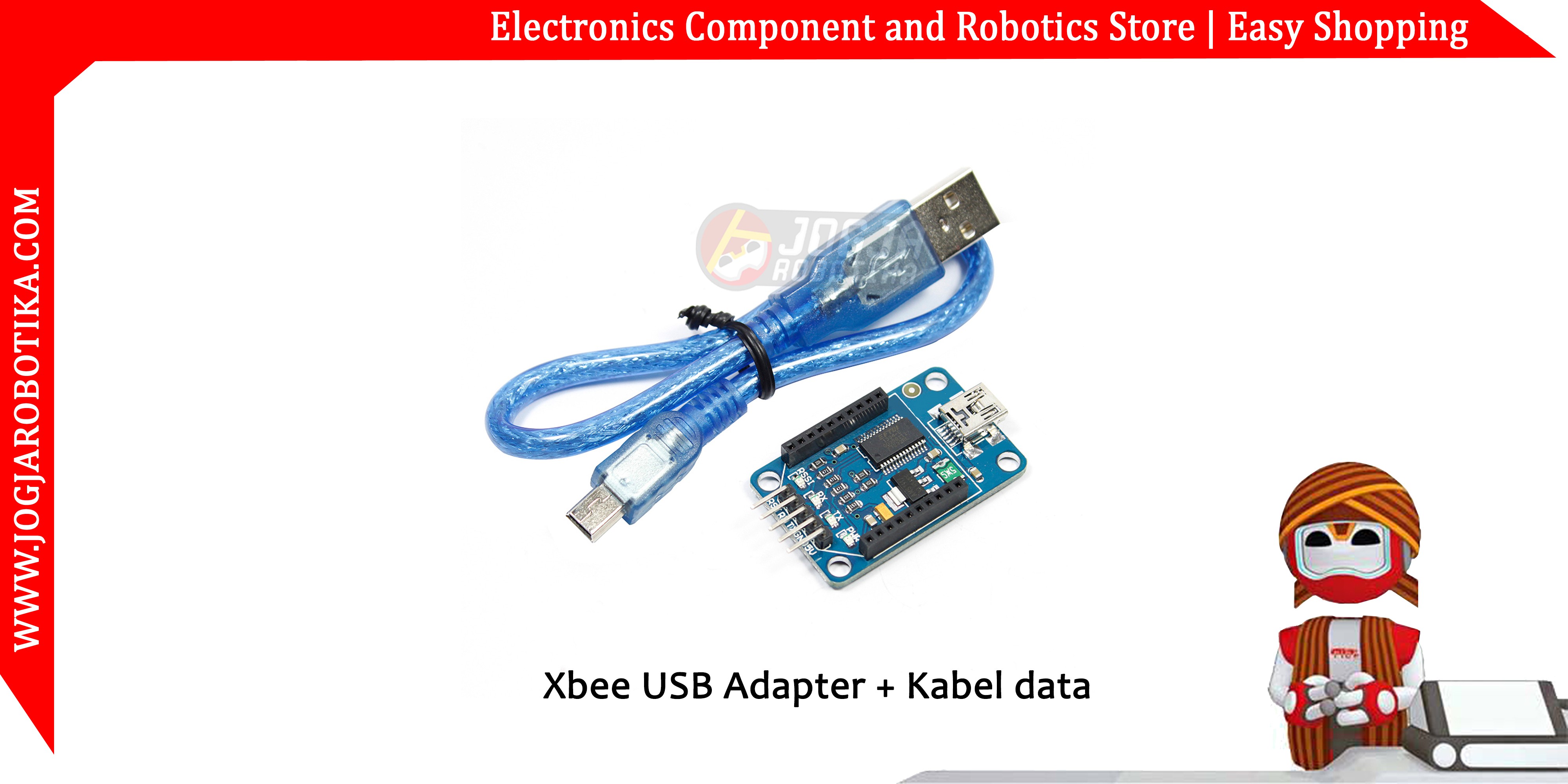 Xbee USB Adapter + Kabel data