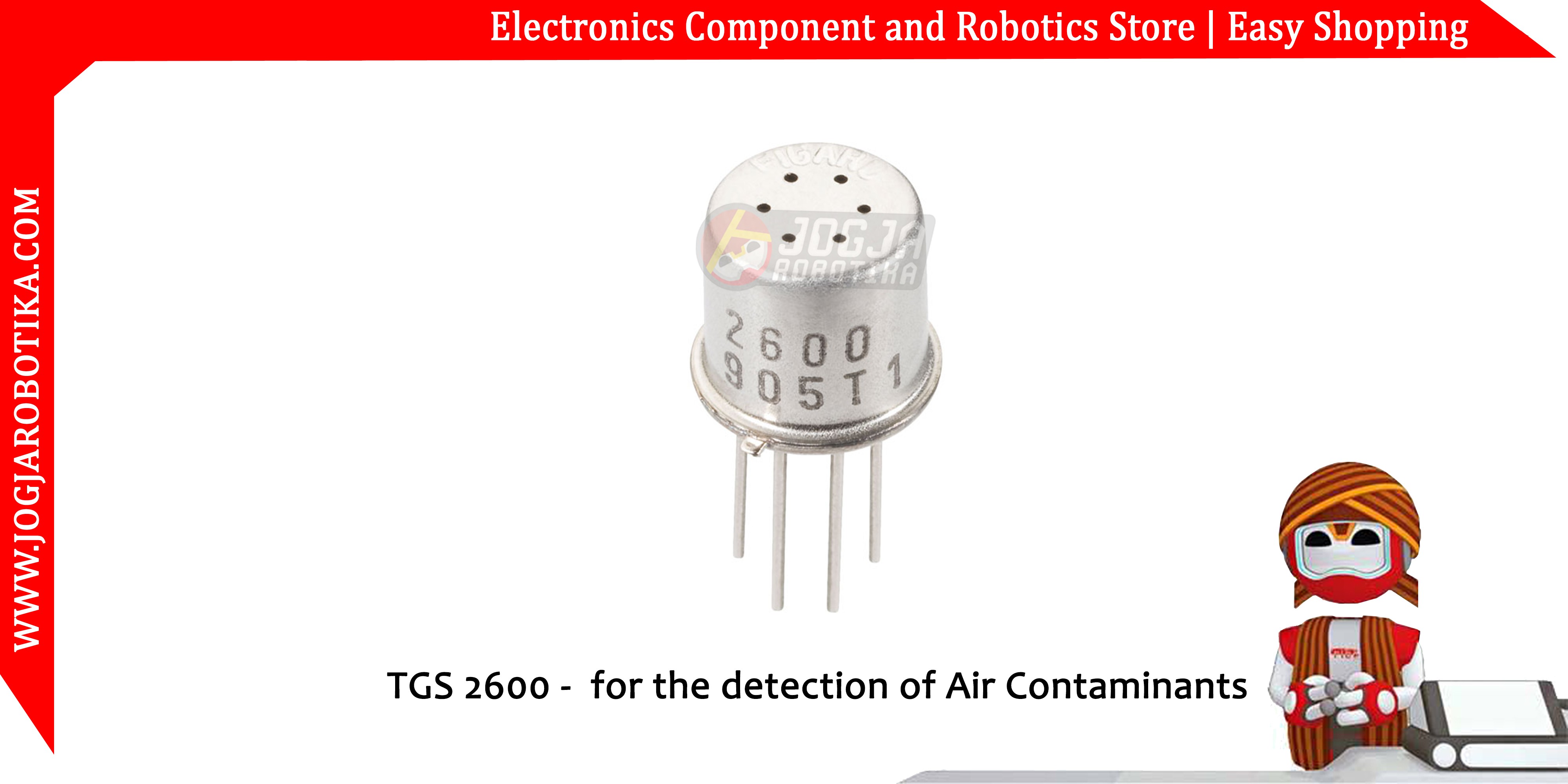 TGS 2600 TGS2600-B00 Gas Sensor for the detection of Air Contaminants