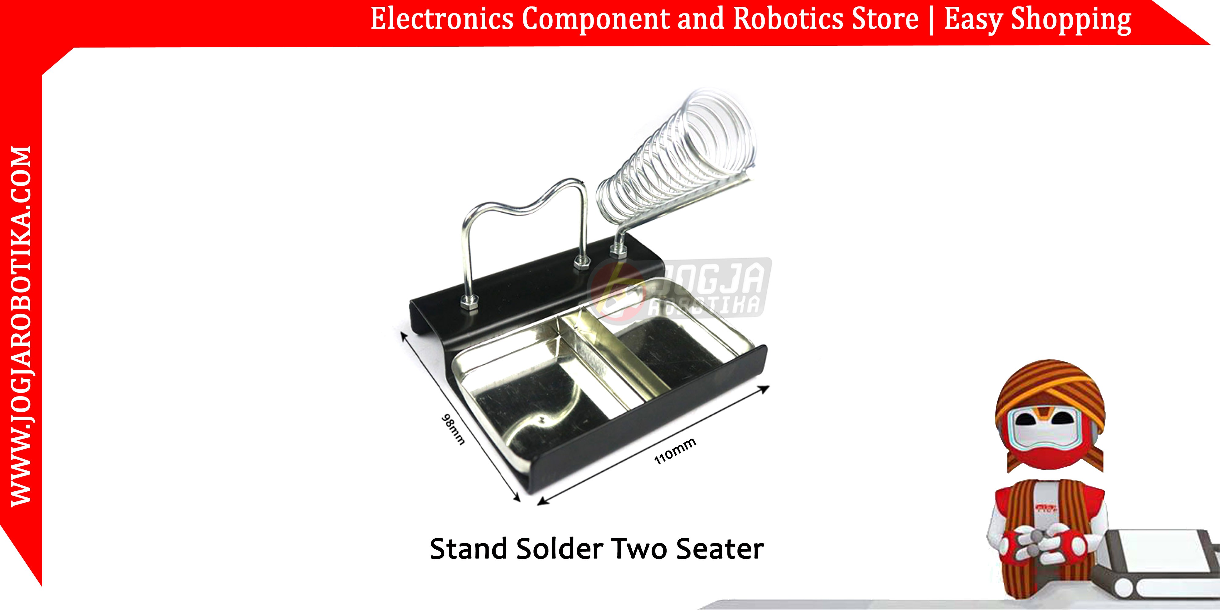 Stand Solder Two Seater