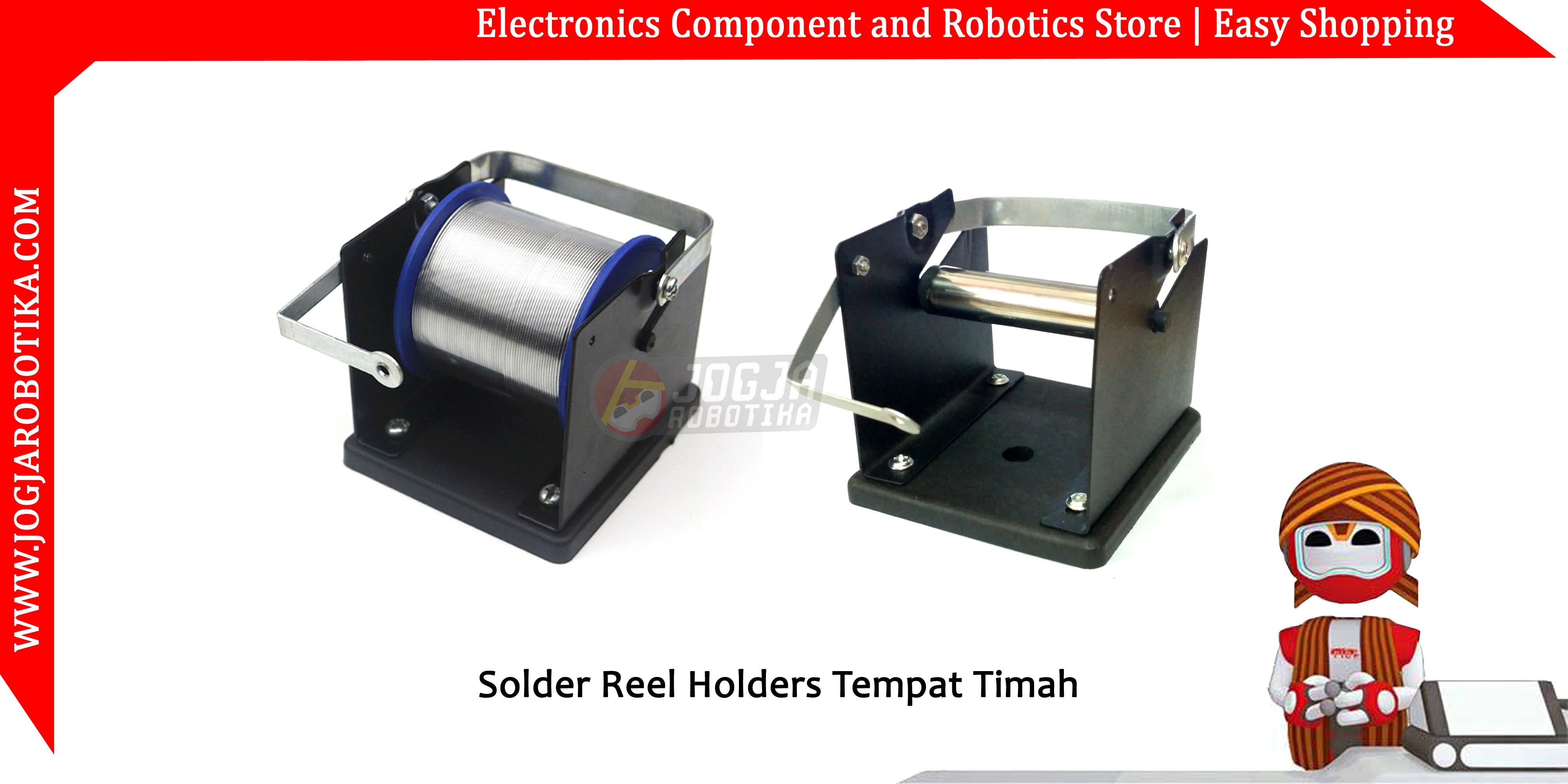 Solder Reel Holders Tempat Timah