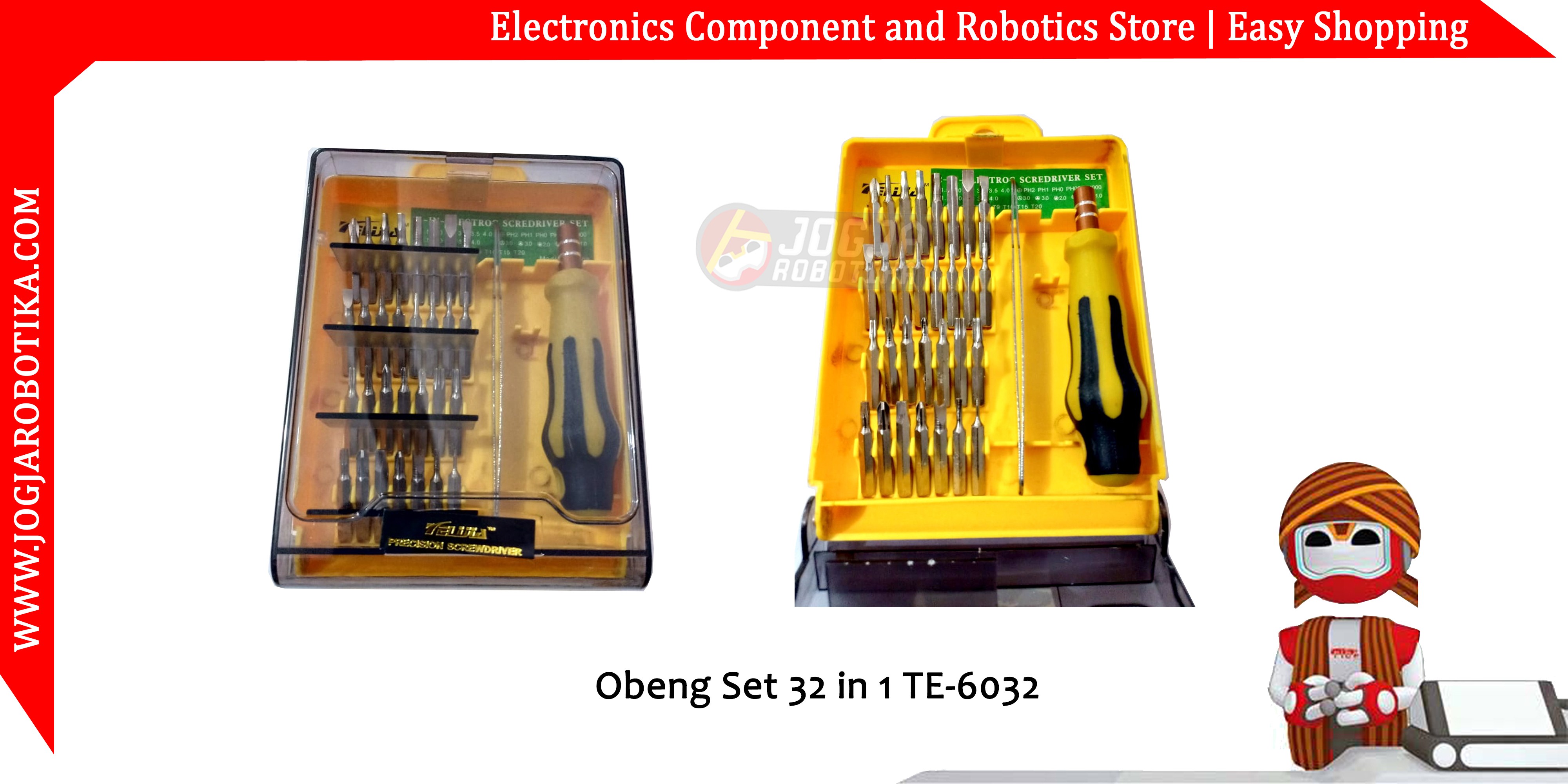 Obeng Set 32 in 1 TE-6032