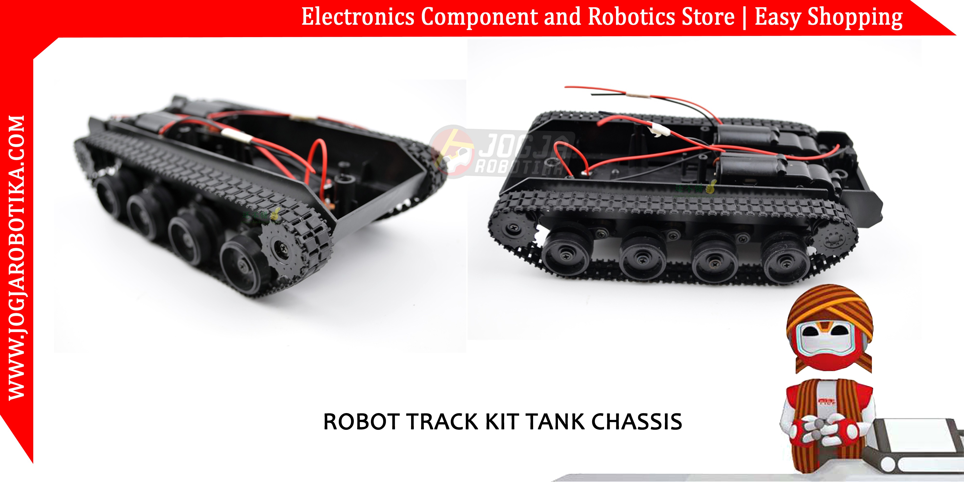 ROBOT TRACK KIT TANK CHASSIS