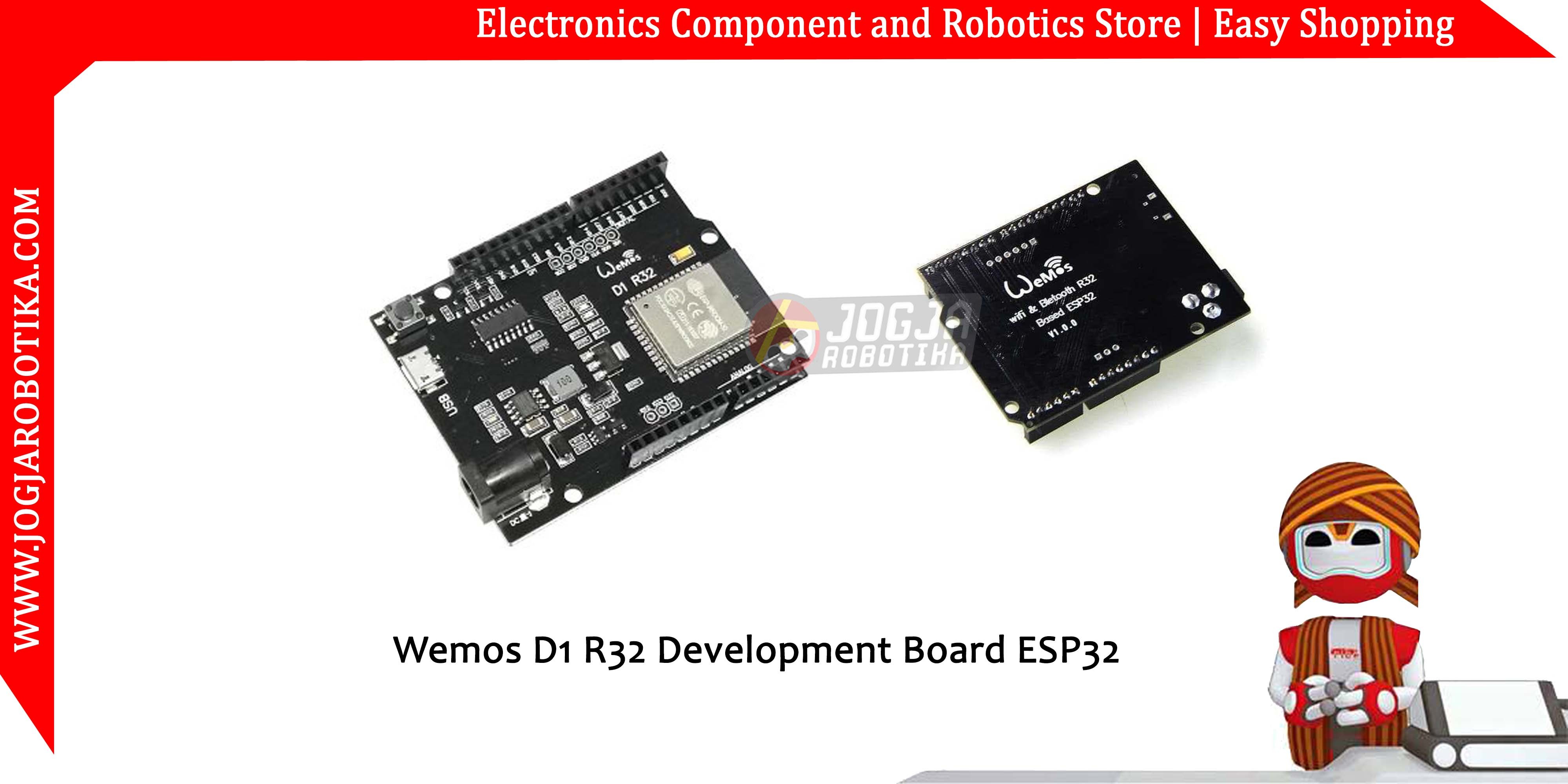 Wemos D1 R32 Development Board ESP32 4MB Flash Wifi Bluetooth BLE