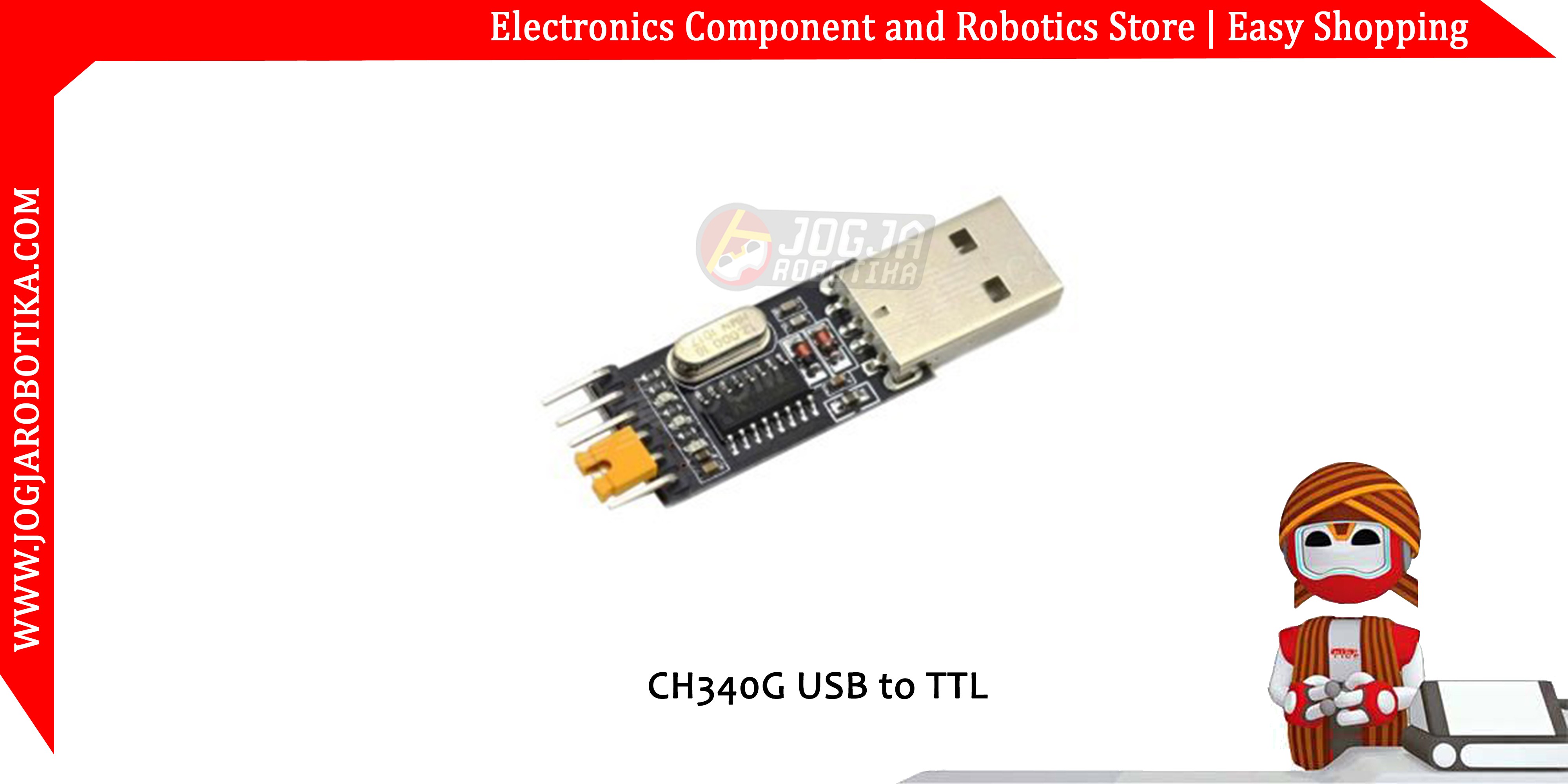 CH340G USB to TTL