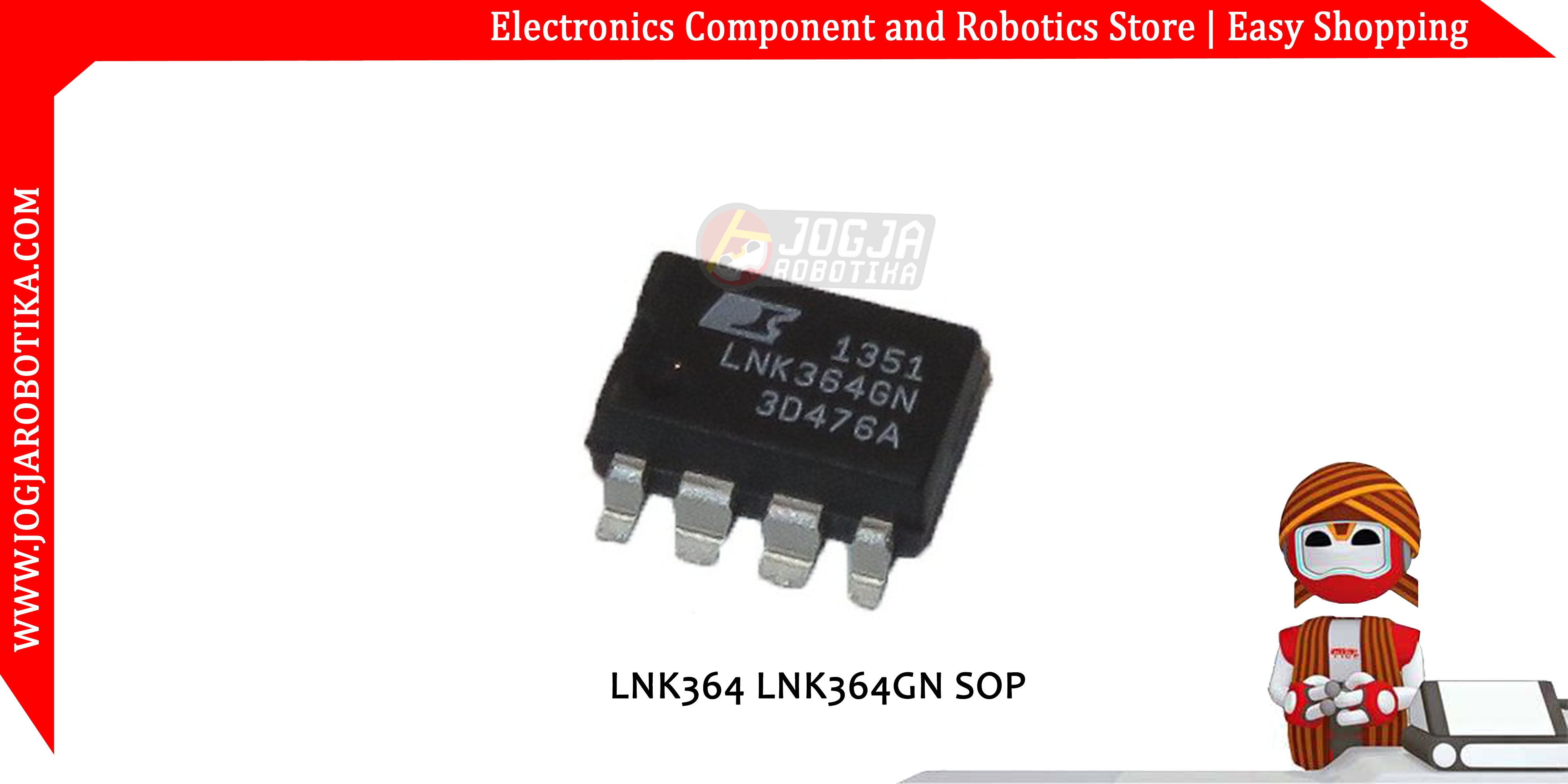 LNK364 LNK364GN SOP IC Low Power OFFLINE Switcher HV
