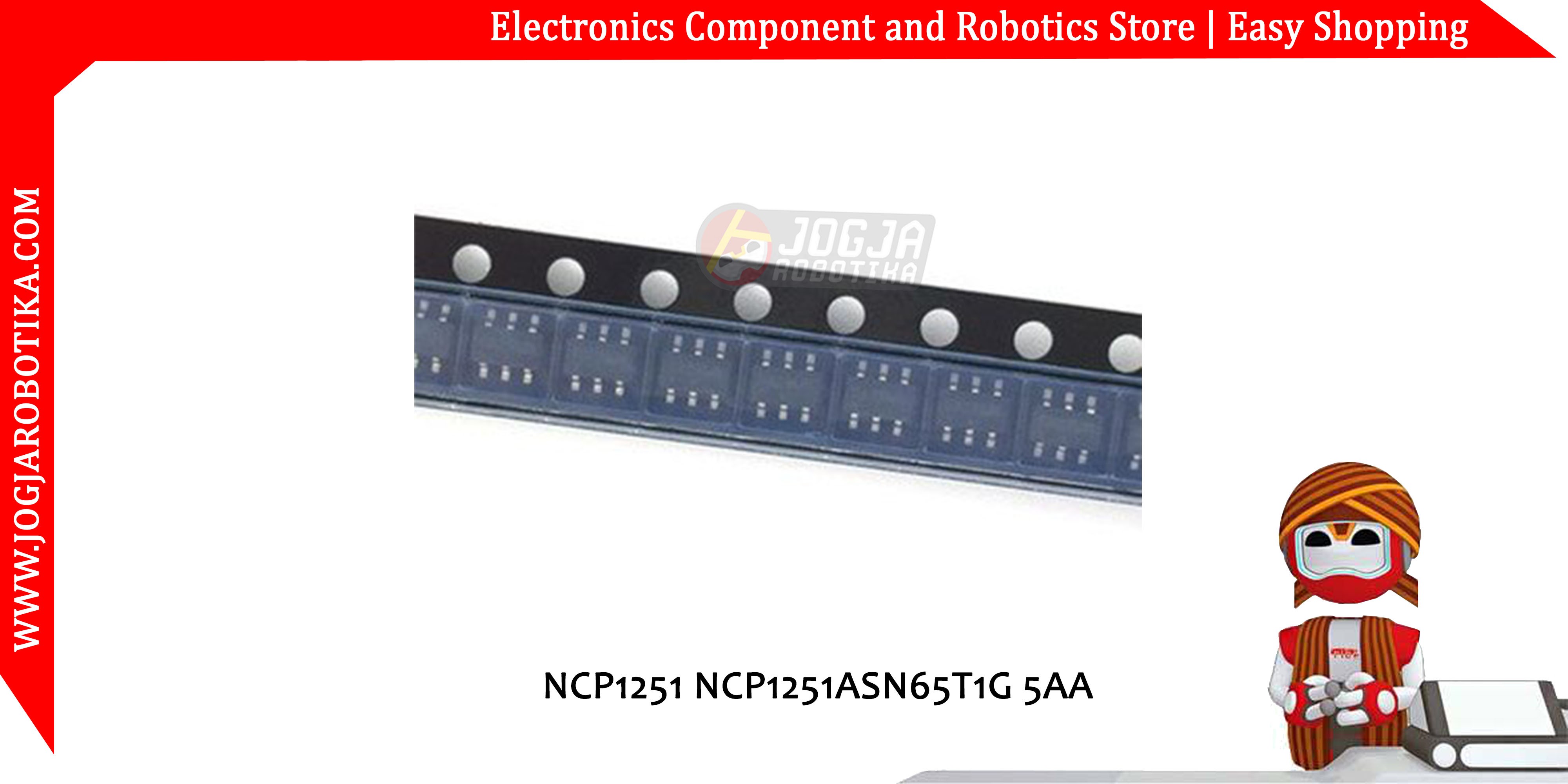 NCP1251 NCP1251ASN65T1G 5AA IC PWM Controller