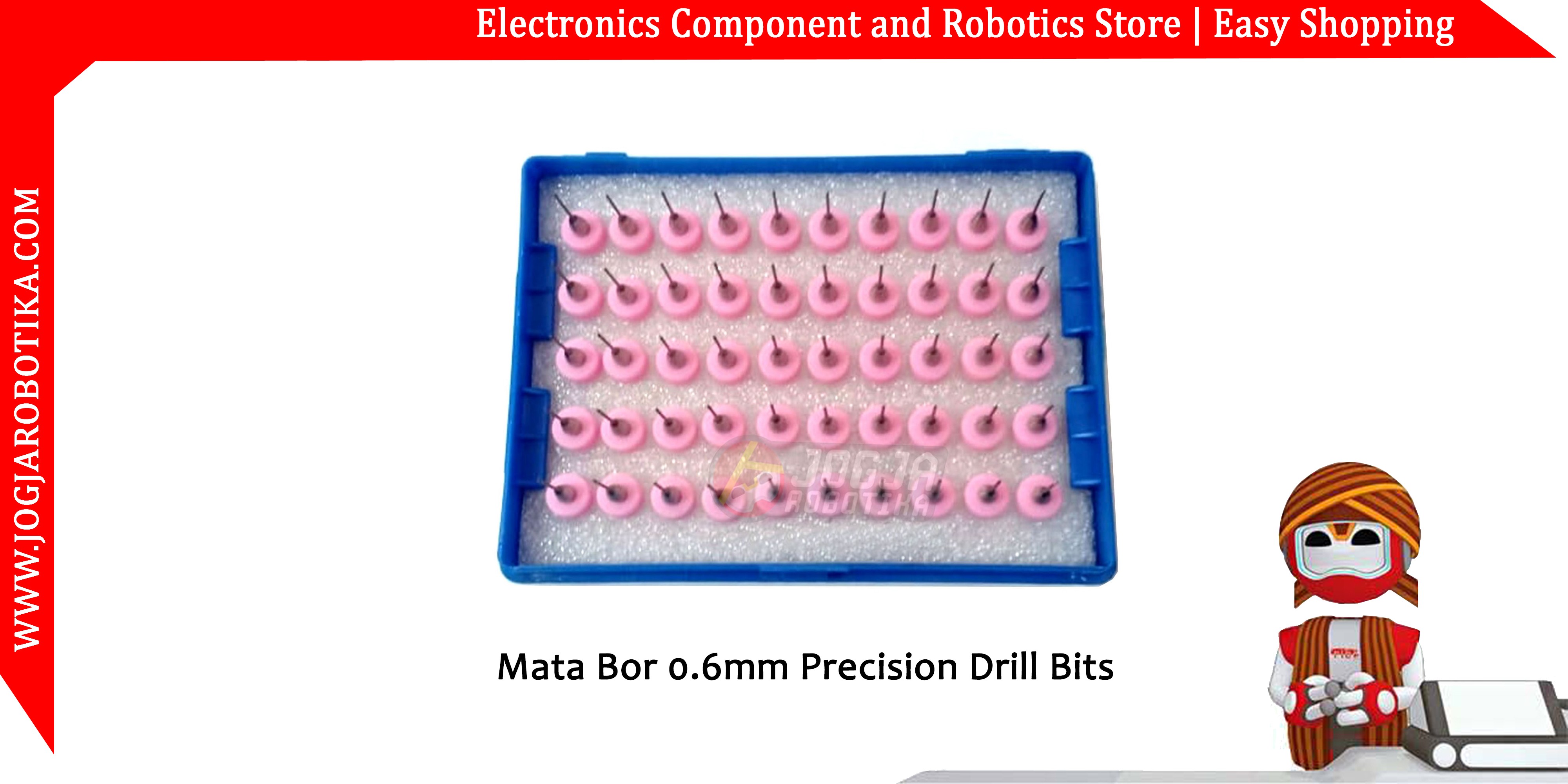 Mata Bor 0.6mm Precision Drill Bits