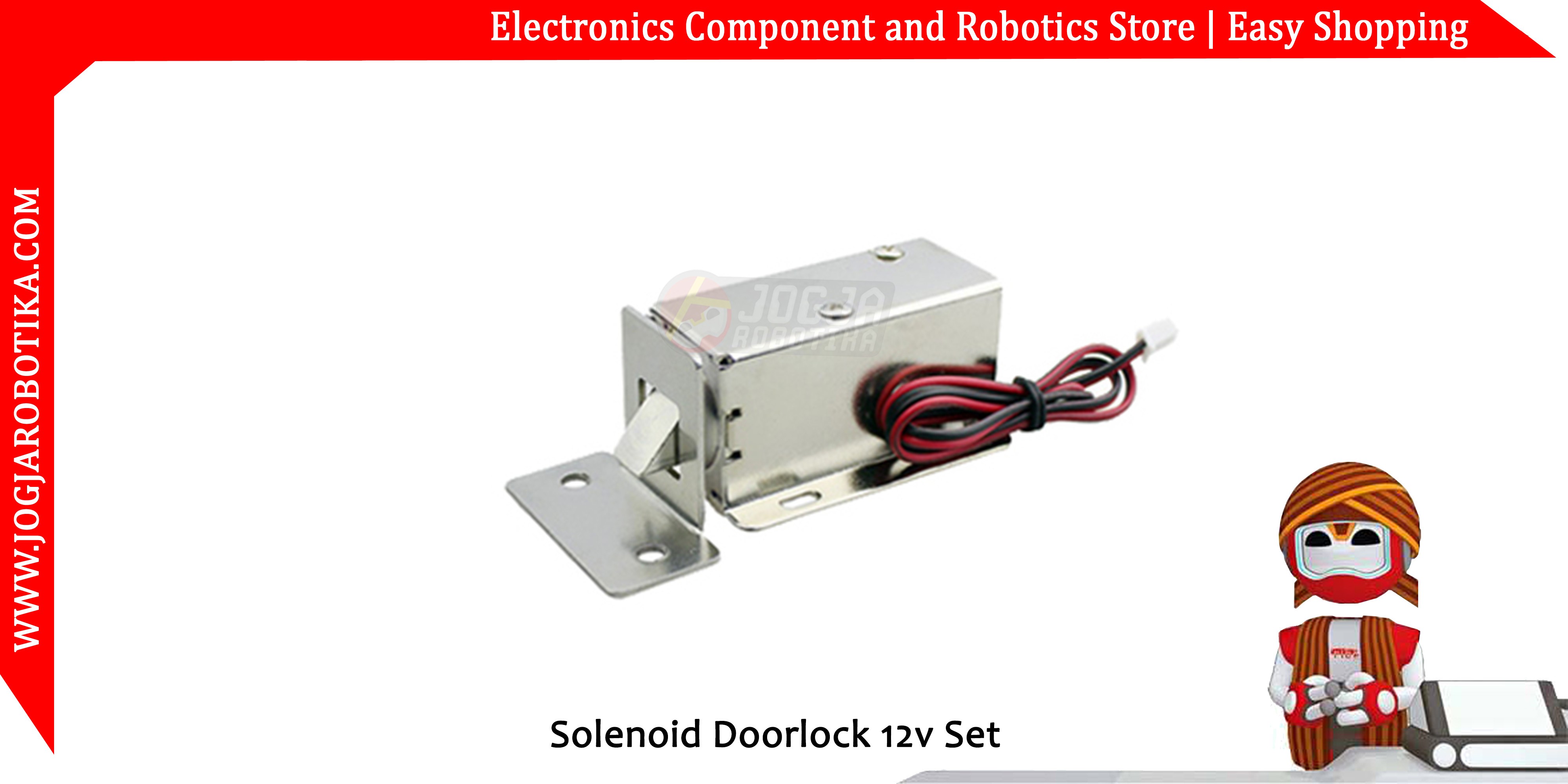 Solenoid Doorlock 12v Set