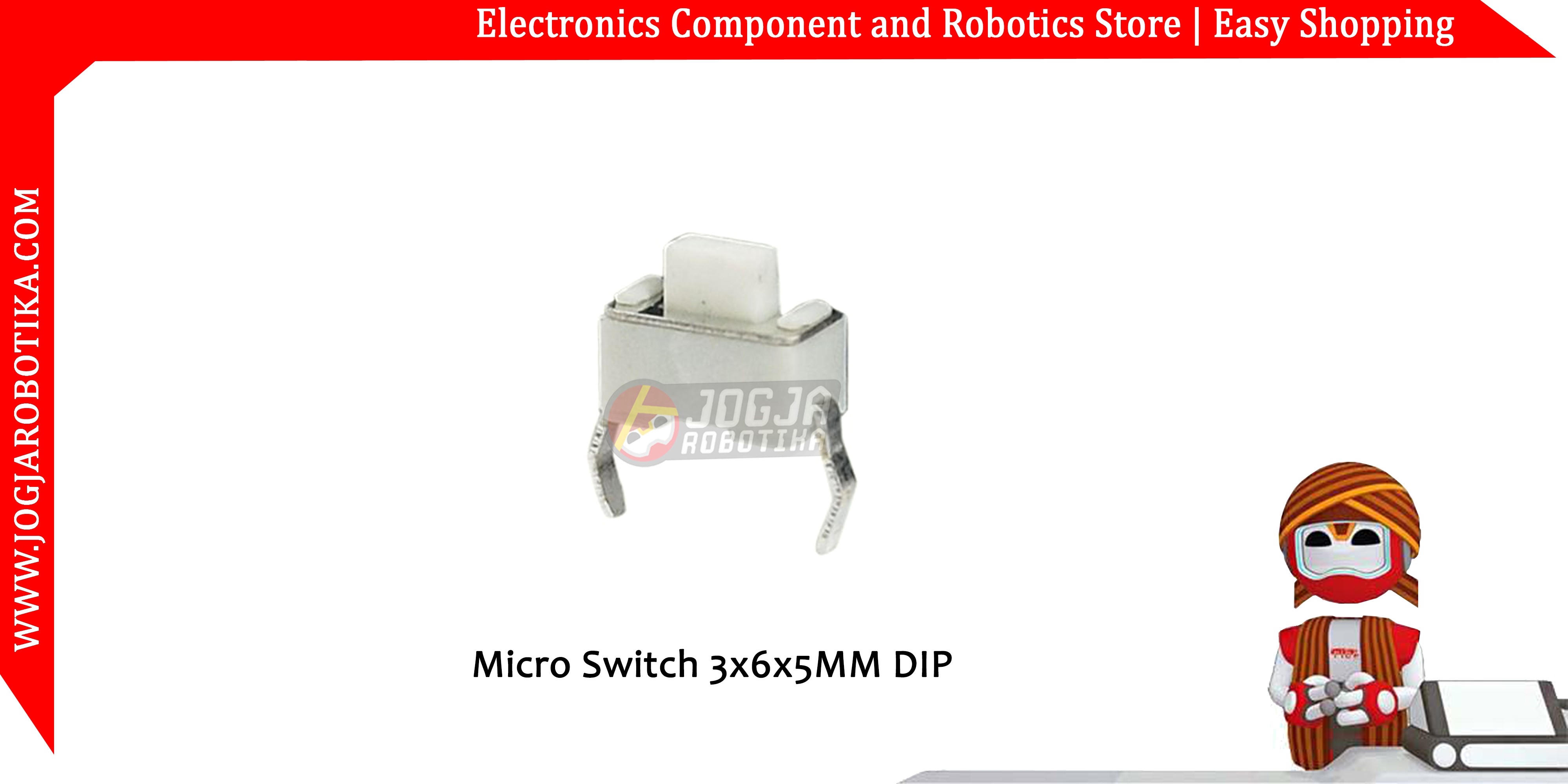 Micro Switch 3x6x5MM DIP