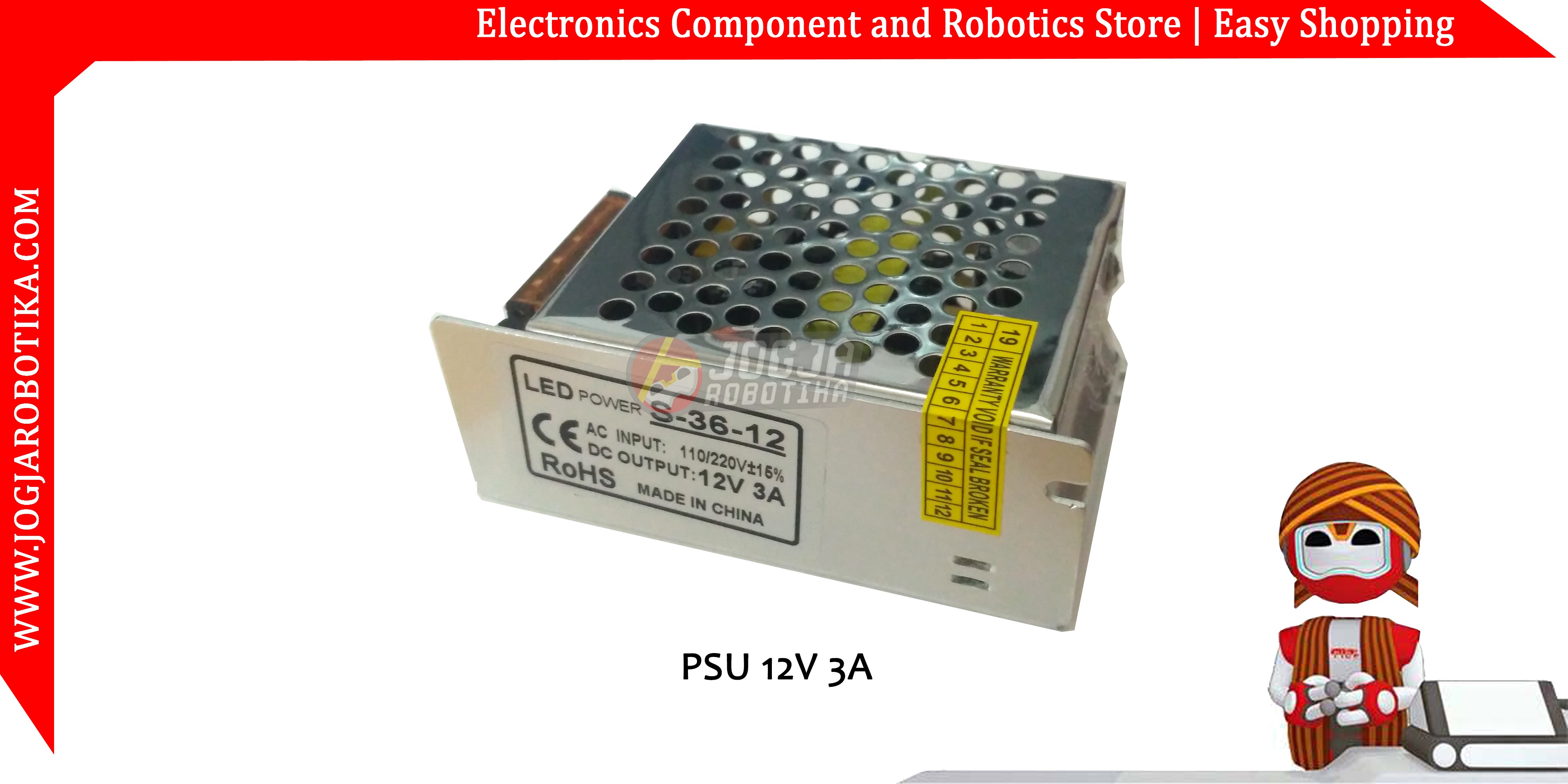 PSU 12V 3A