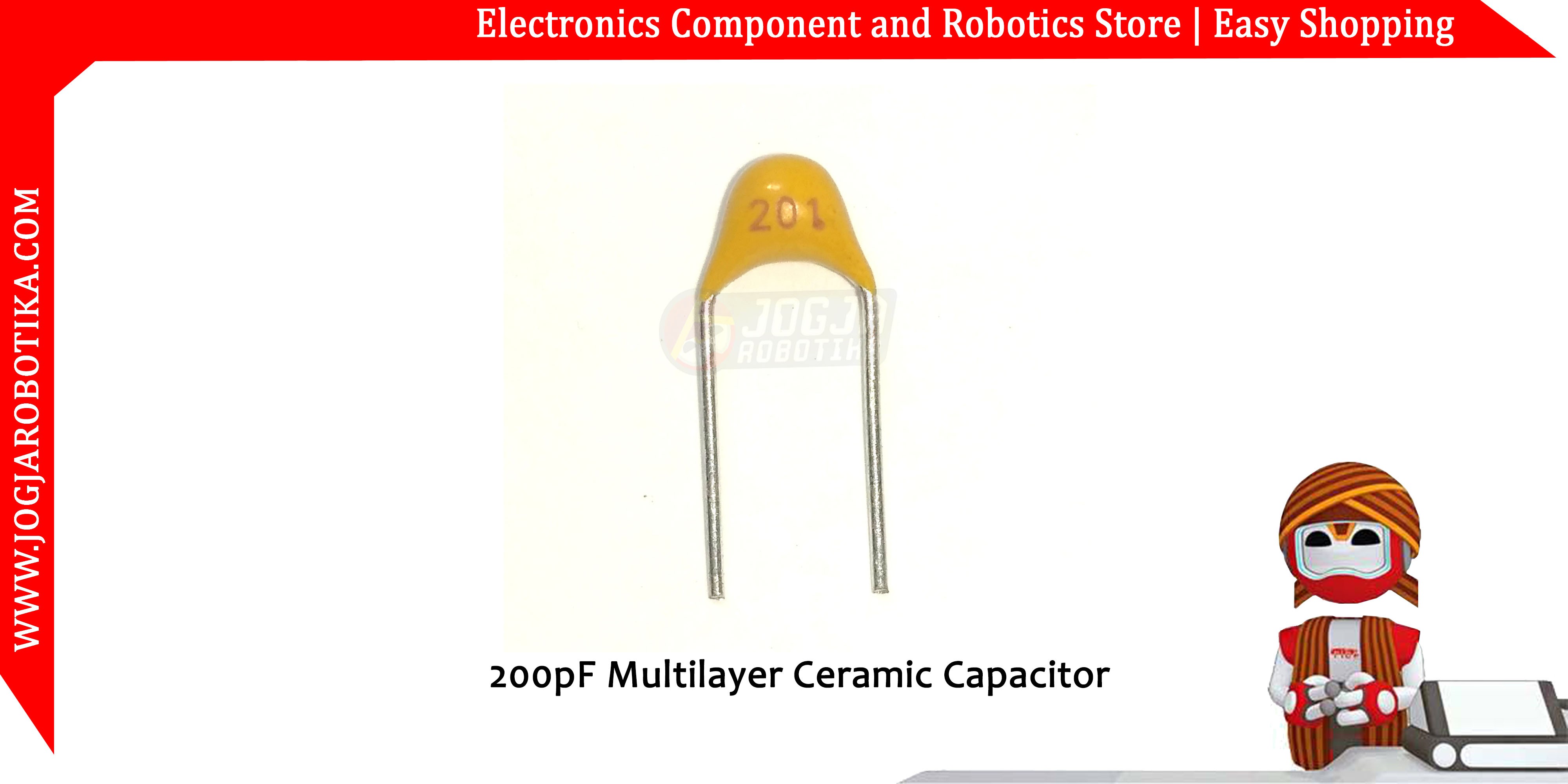 200pF Multilayer Ceramic Capacitor