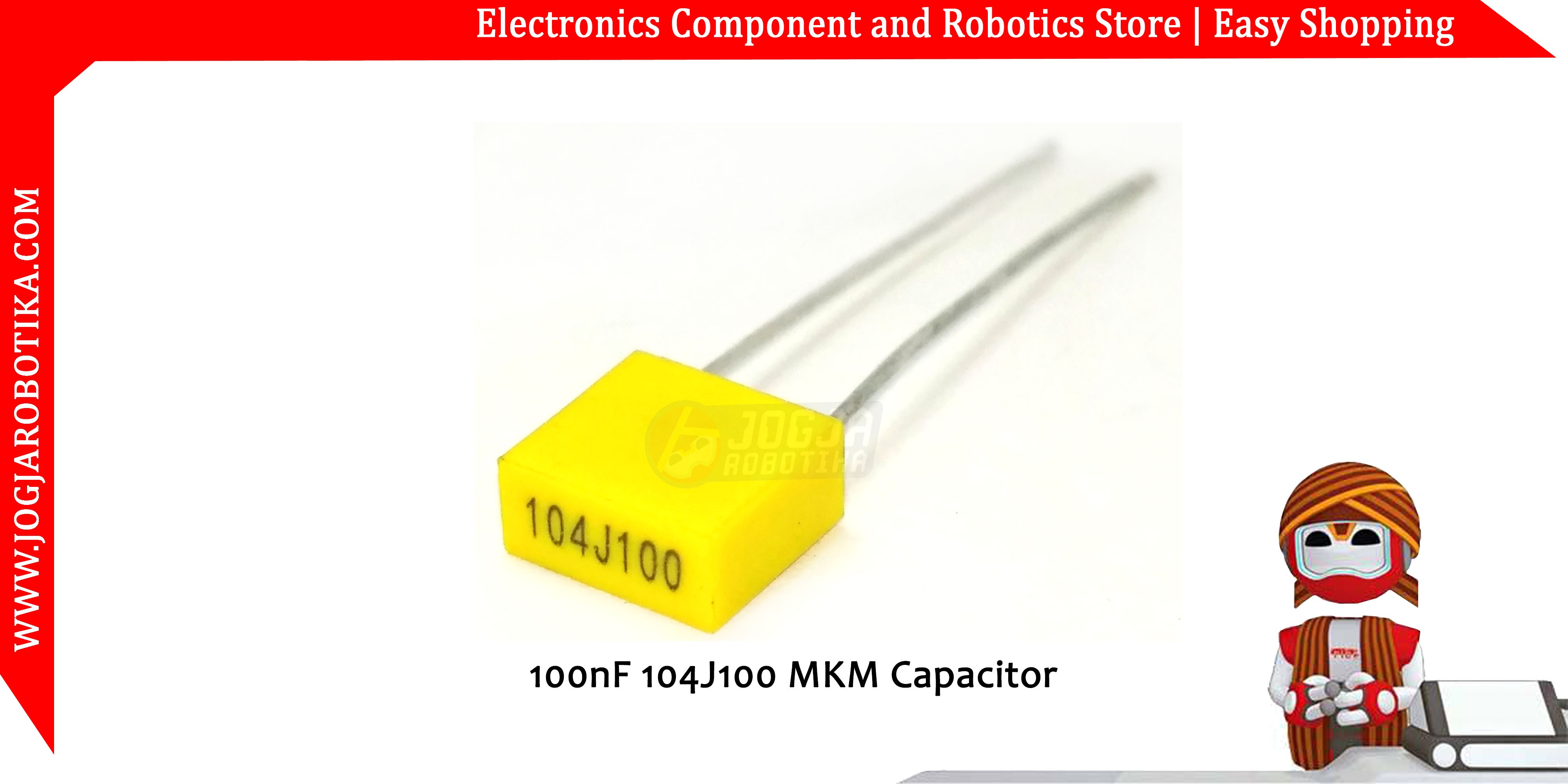 100nF  104J100 MKM Capacitor