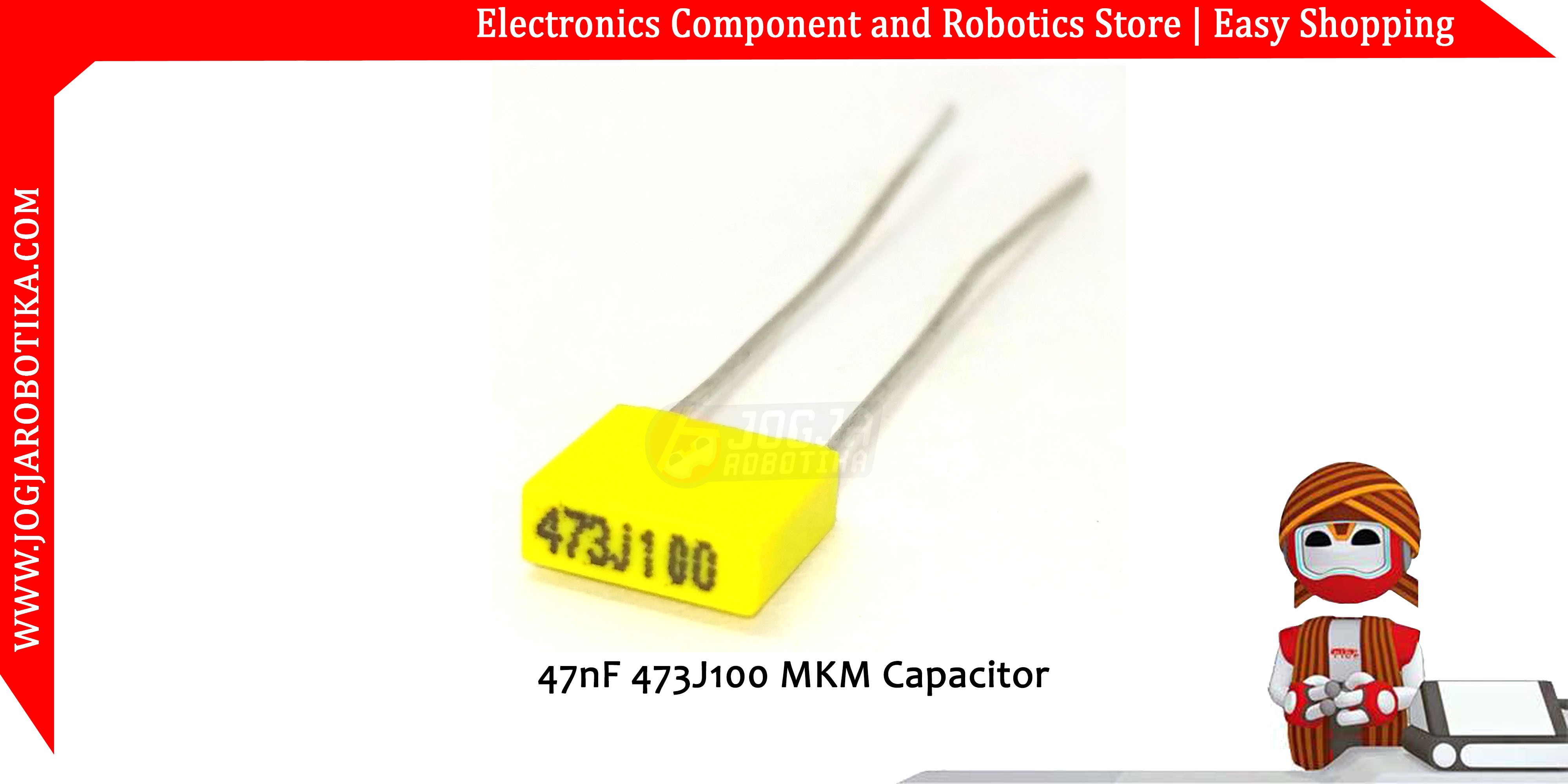 47nF  473J100 MKM Capacitor