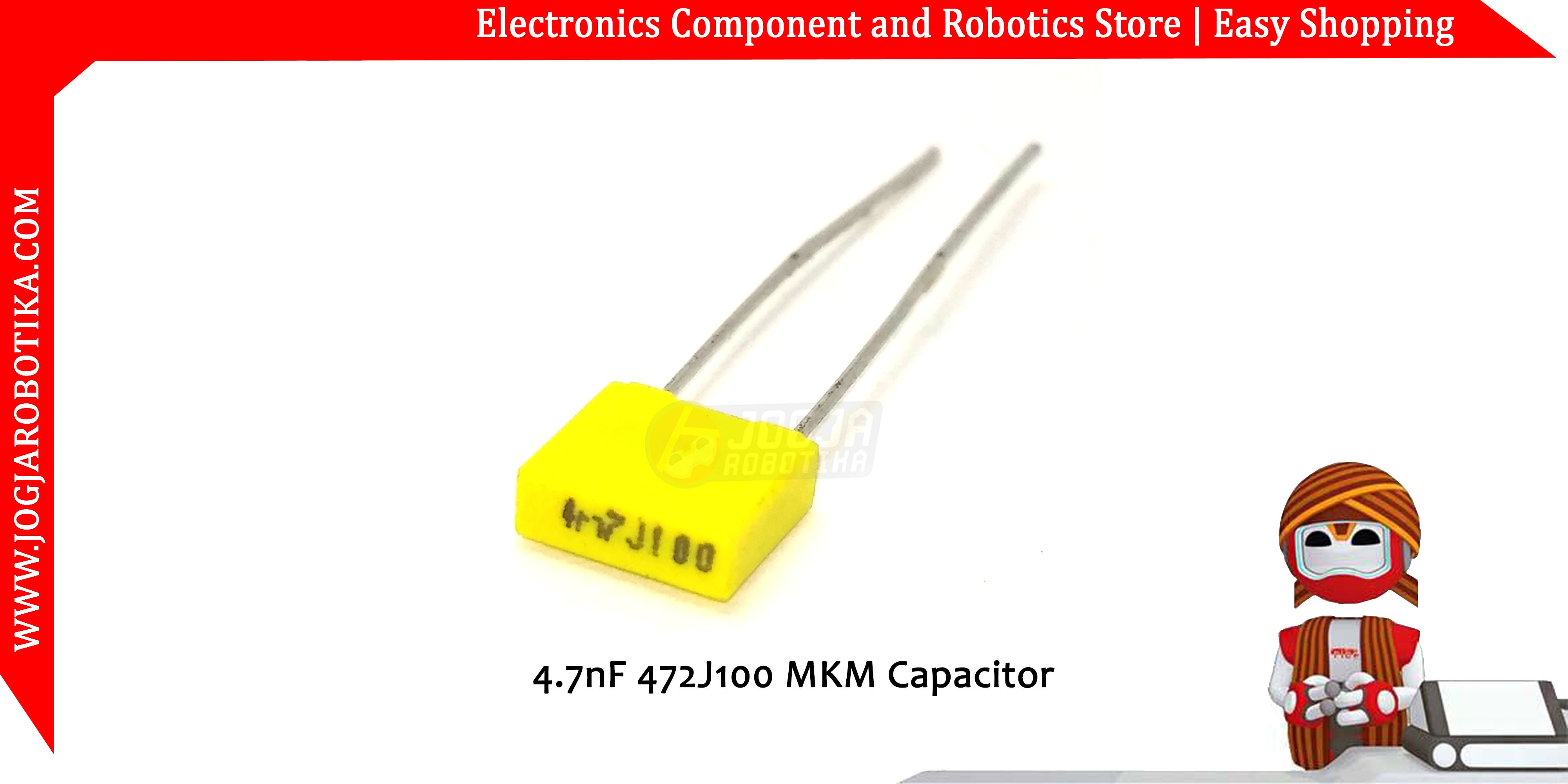 4.7nF 472J100 MKM Capacitor