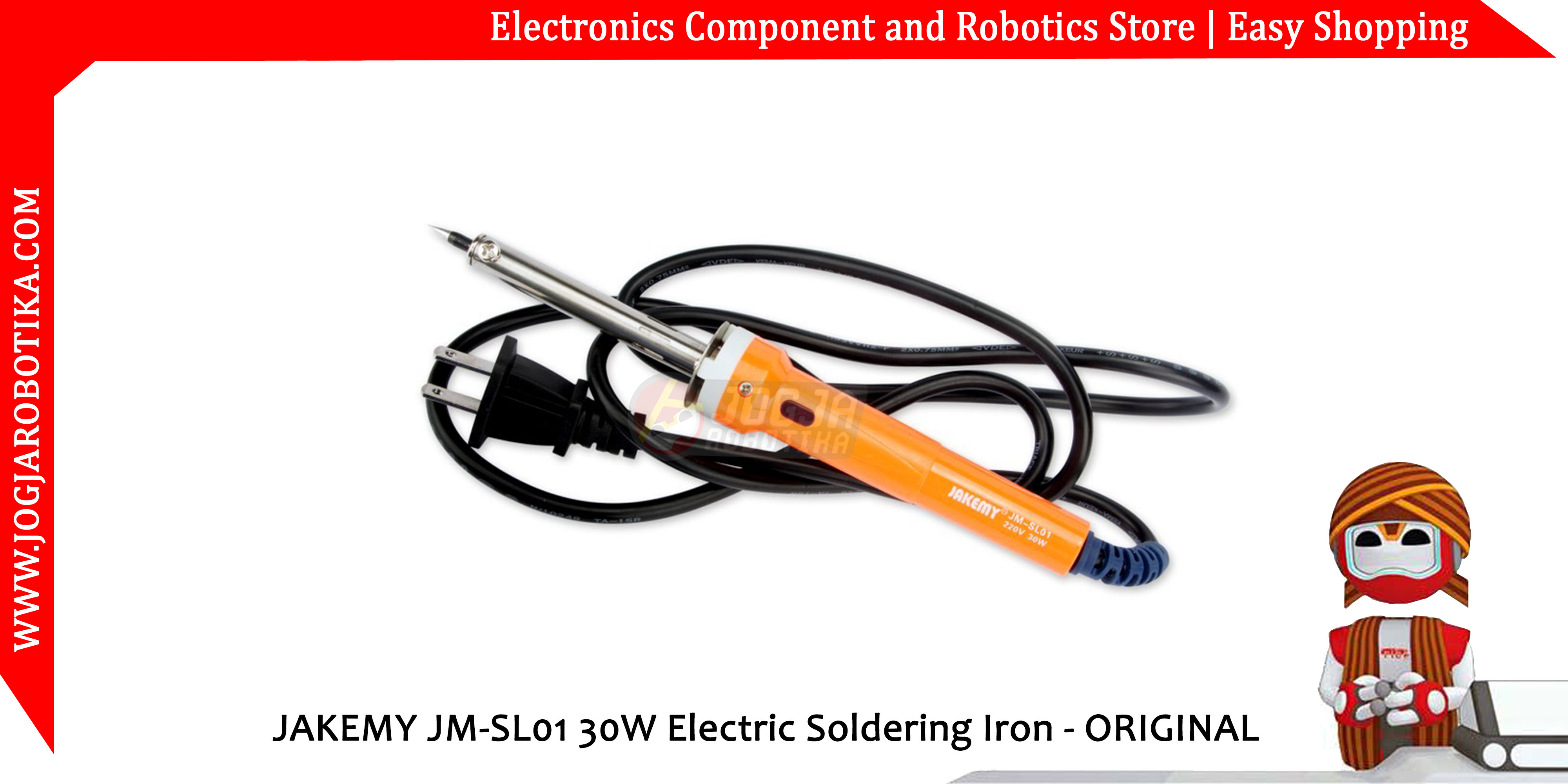 JAKEMY JM-SL01 30W Electric Soldering Iron -ORIGINAL