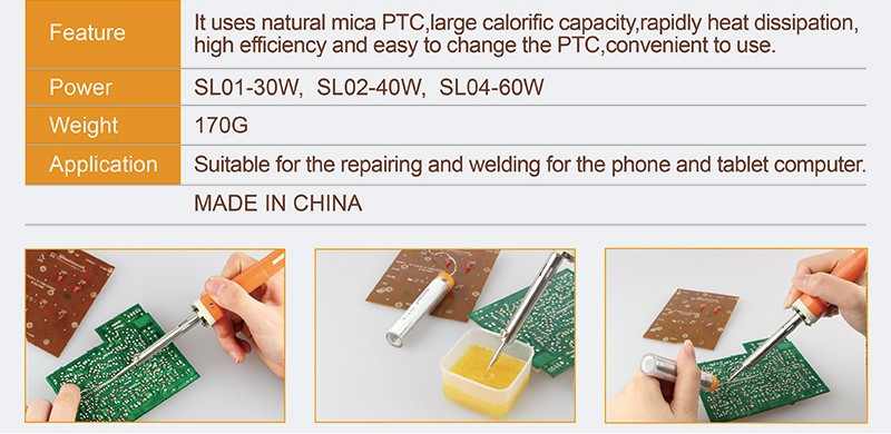JAKEMY JM-SL04 60W Electric Soldering Iron - ORIGINAL