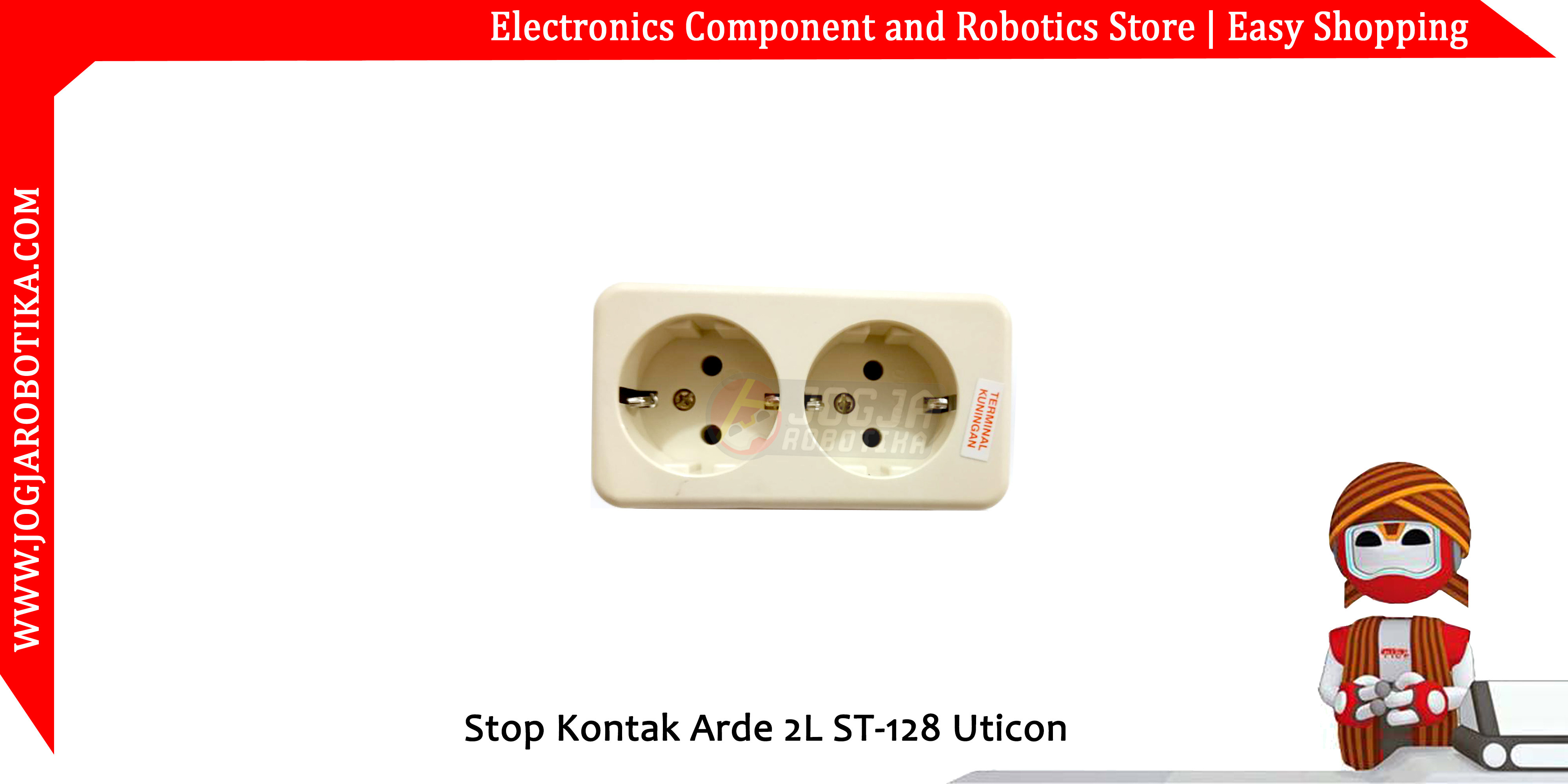 Stop Kontak Arde L 2 Uticon