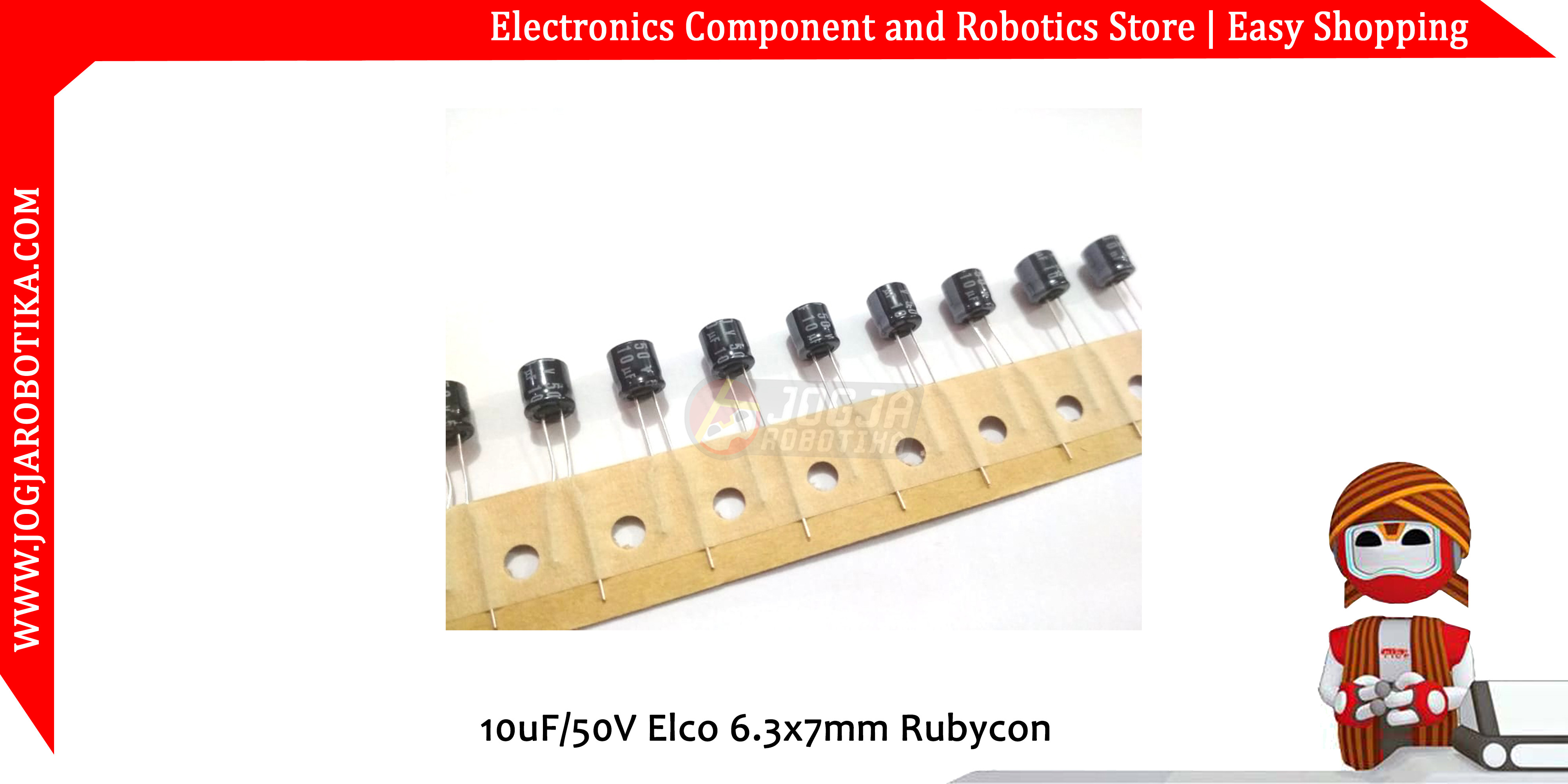 10uF/50V ELCO 5X11mm
