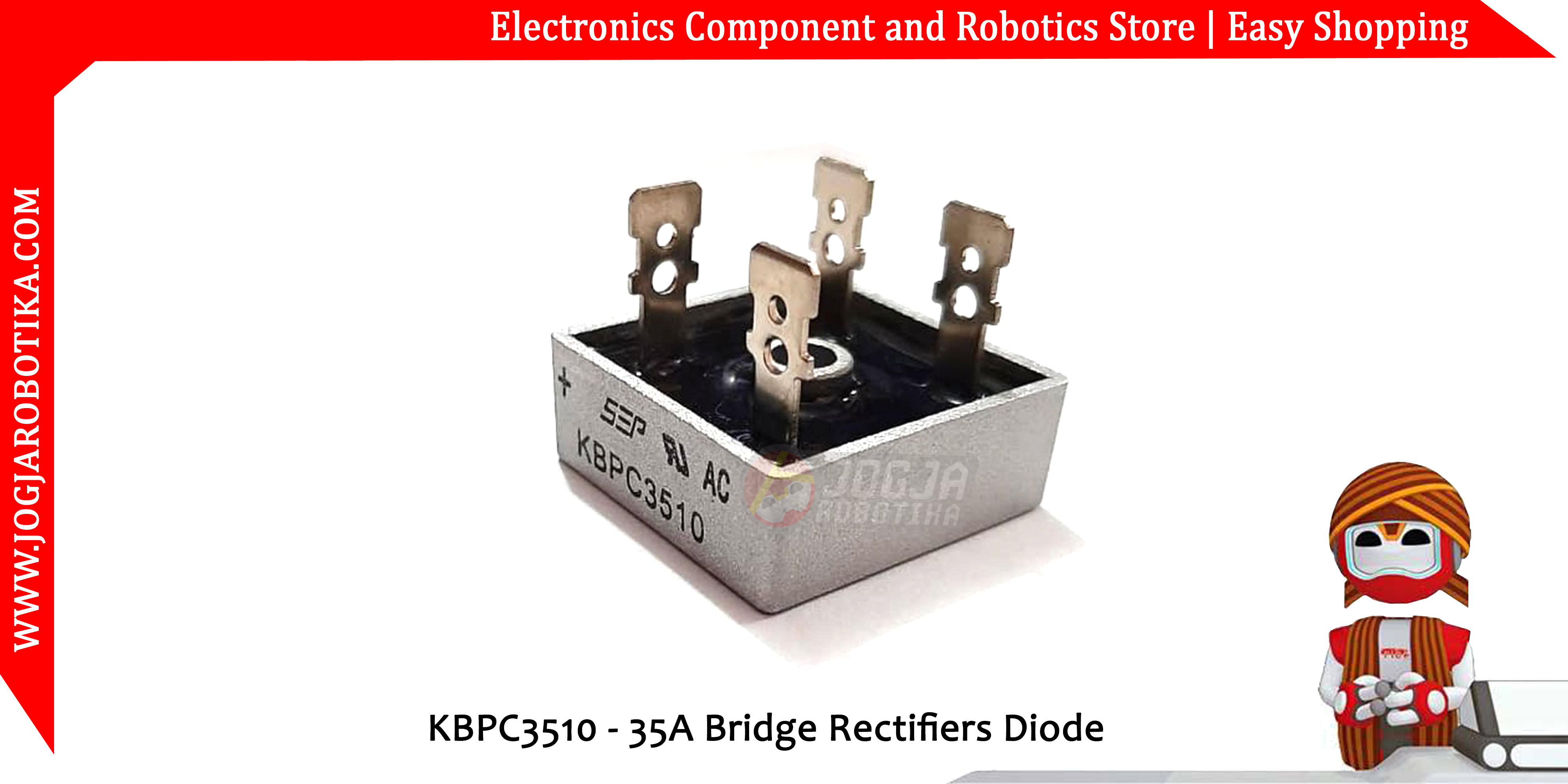 Dioda KBPC3510 - 35A Bridge Rectifiers Diode