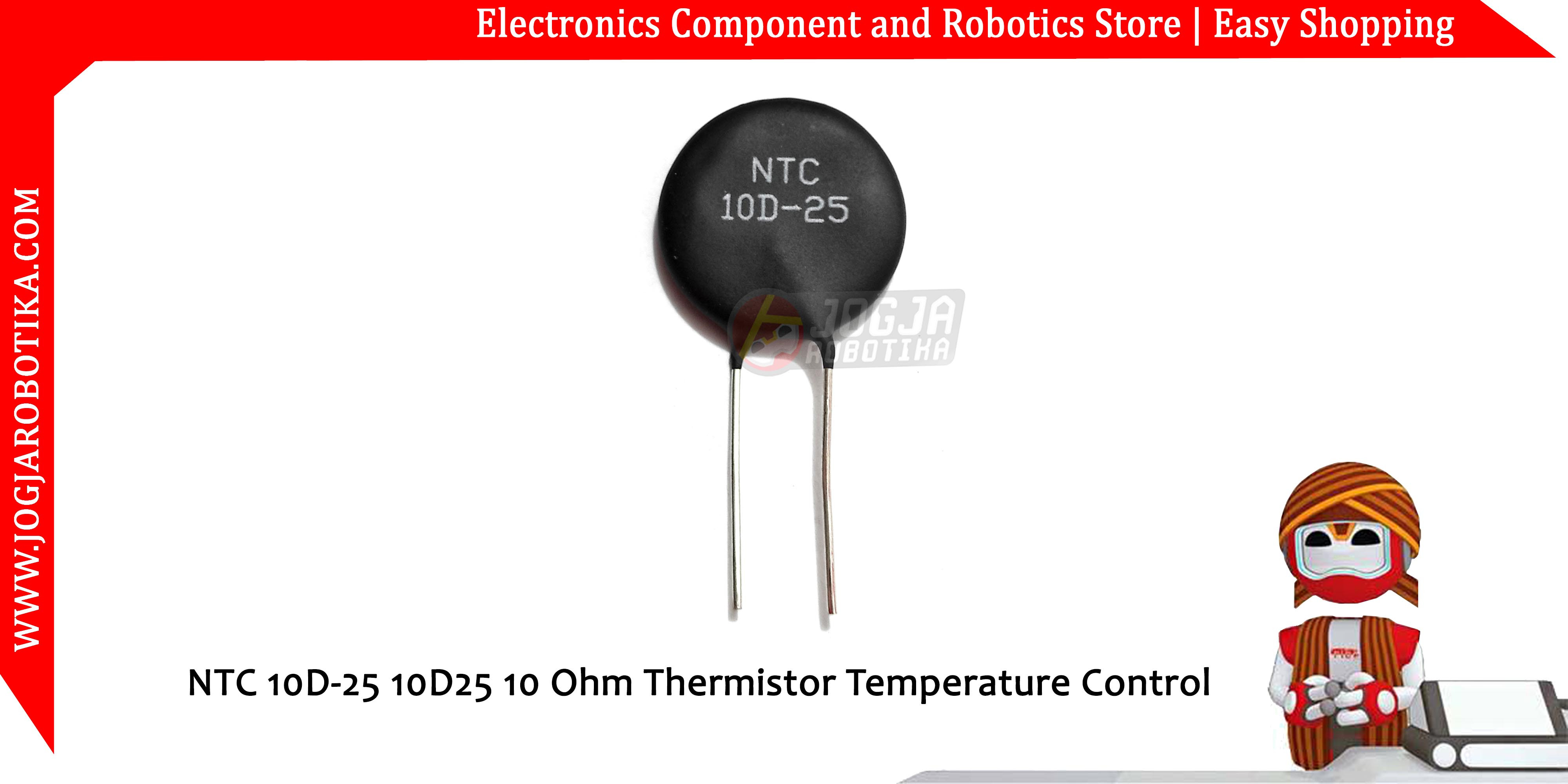 NTC 10D-25 10D25 10 Ohm Thermistor Temperature Control
