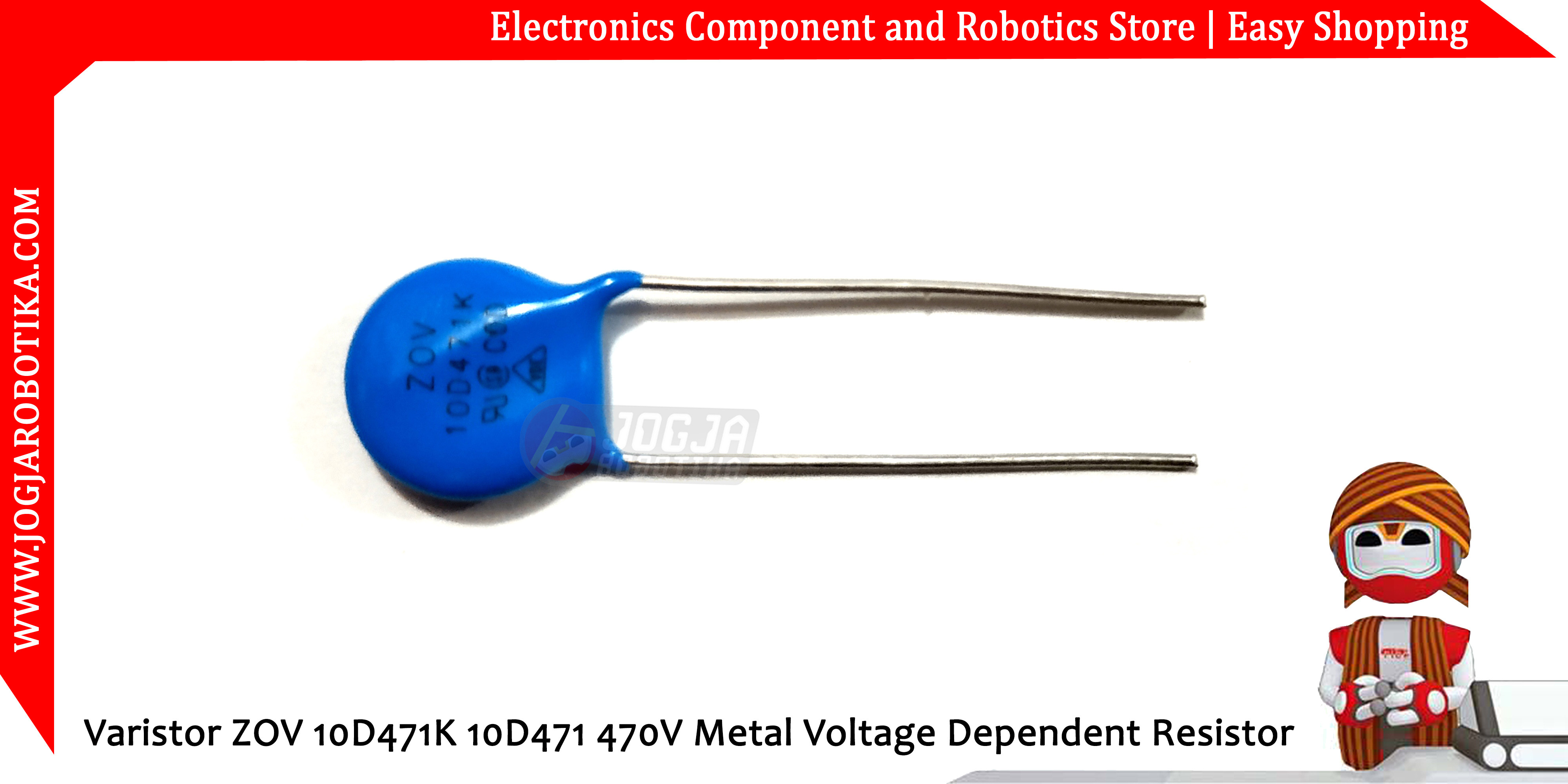 Varistor ZOV 10D471K 10D471 470V Metal Voltage Dependent Resistor