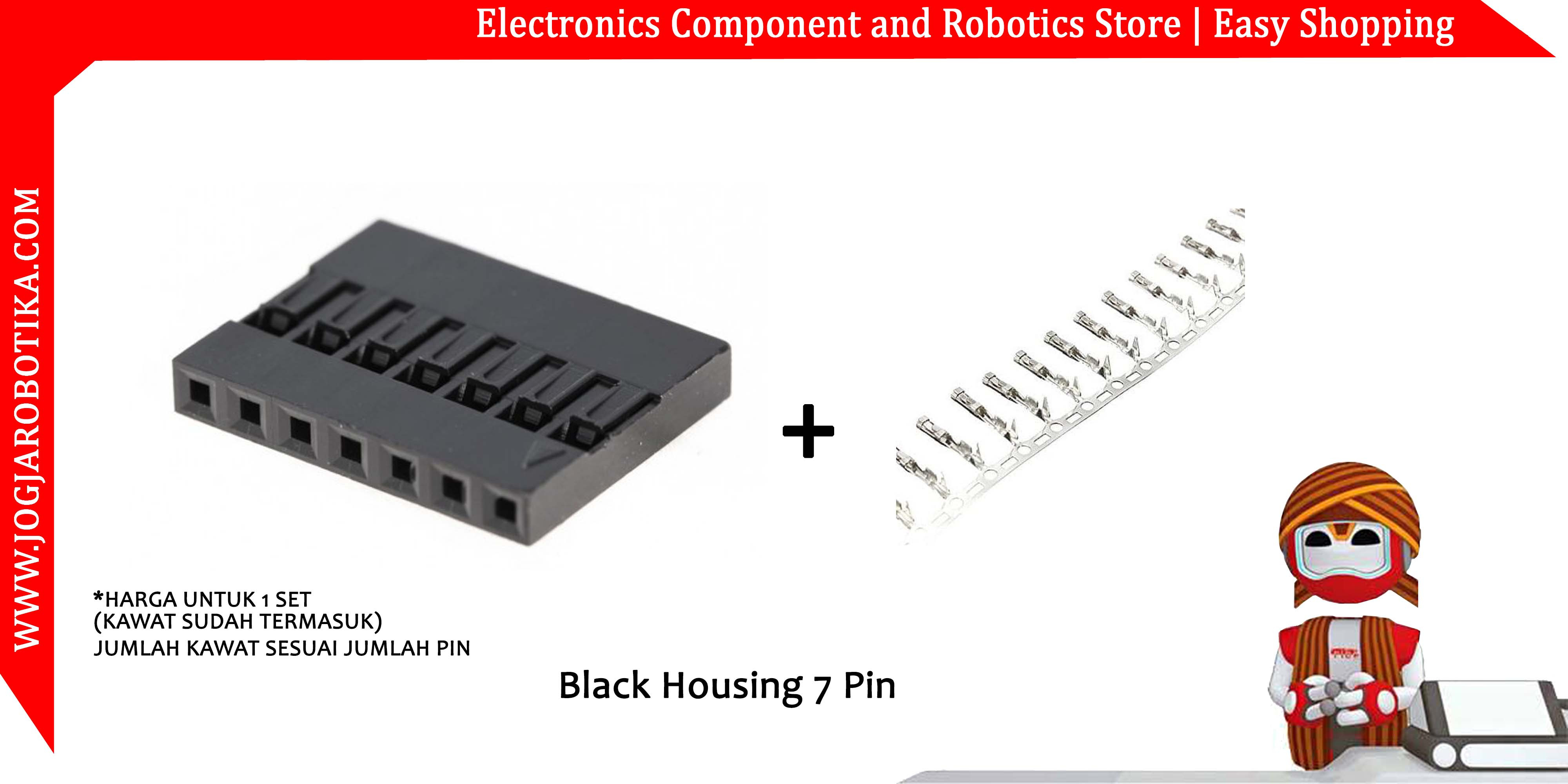 Black Housing 7 Pin