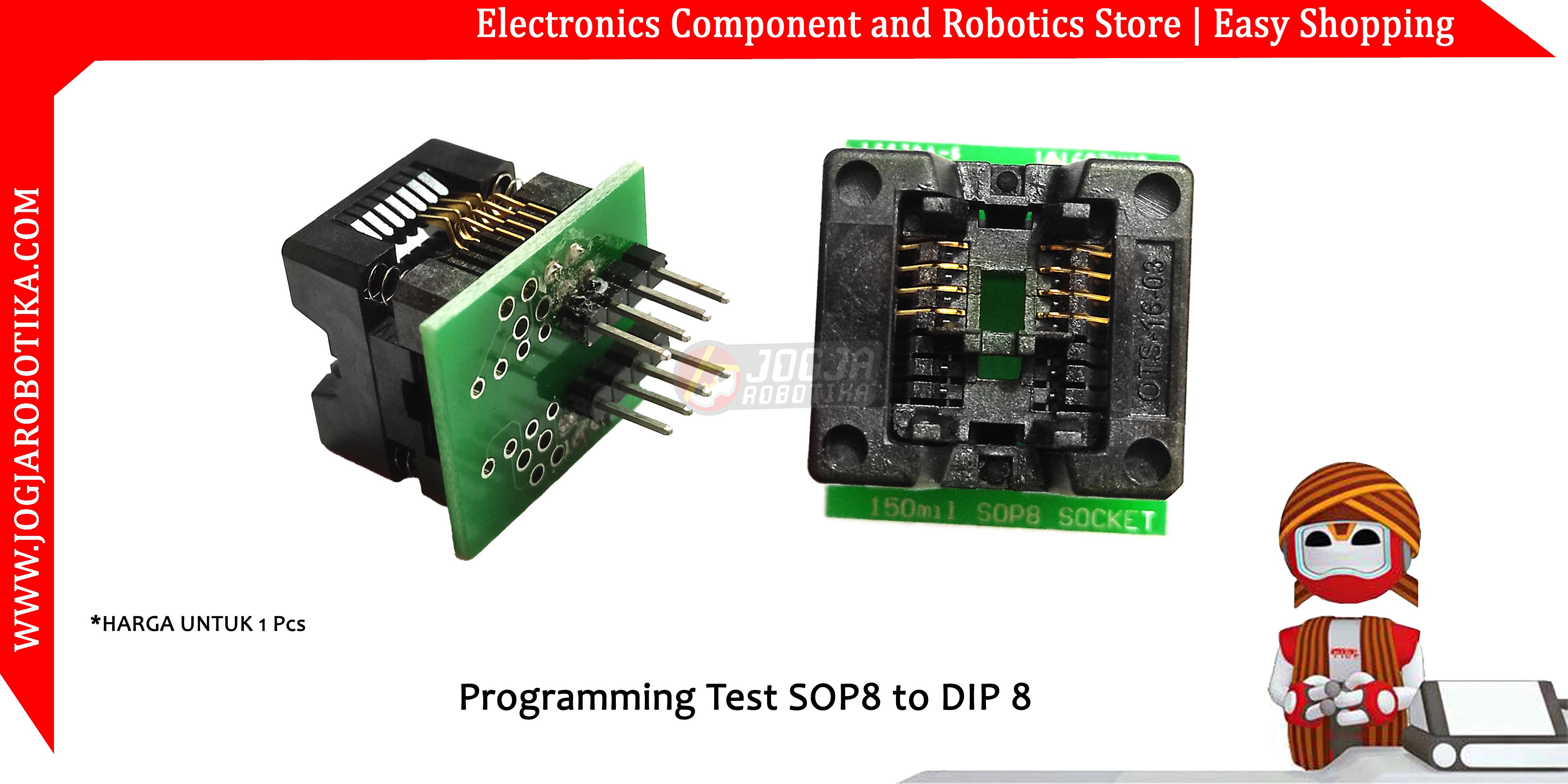 Programming Test SOP8 to DIP 8
