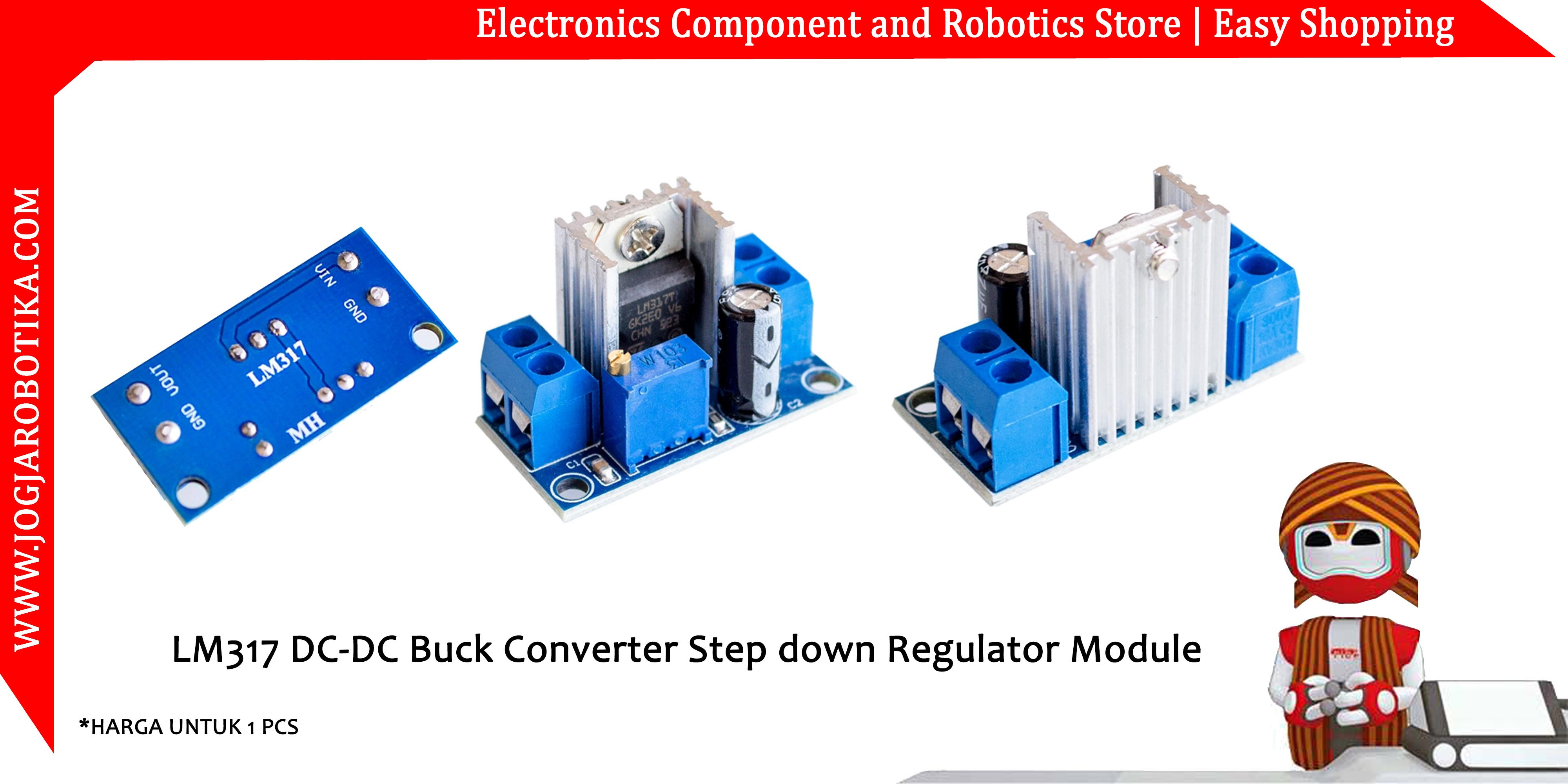 LM317 DC-DC Buck Converter Step down Regulator Module