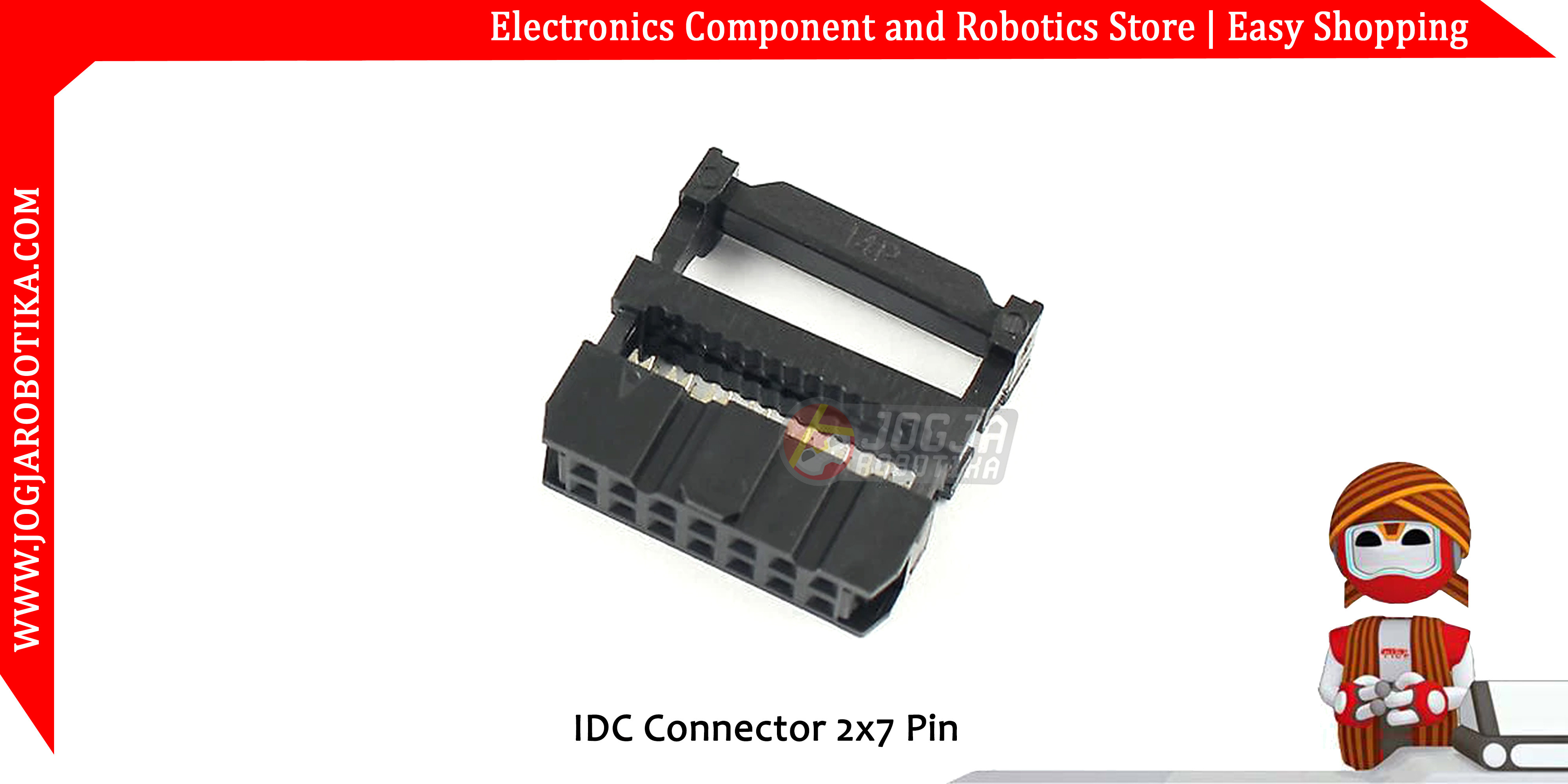 IDC Connector 2x7 Pin