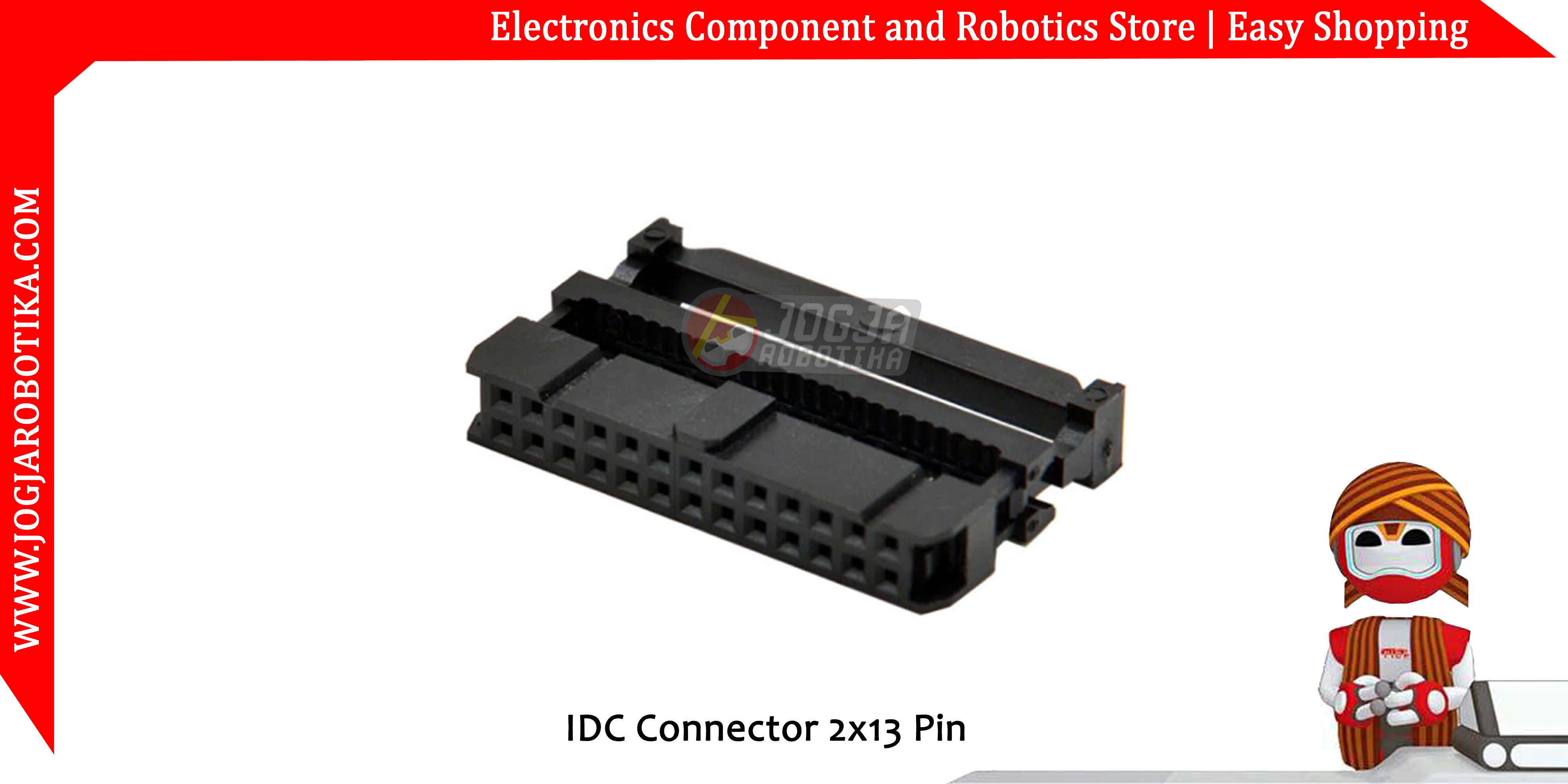 IDC Connector 2x13 Pin
