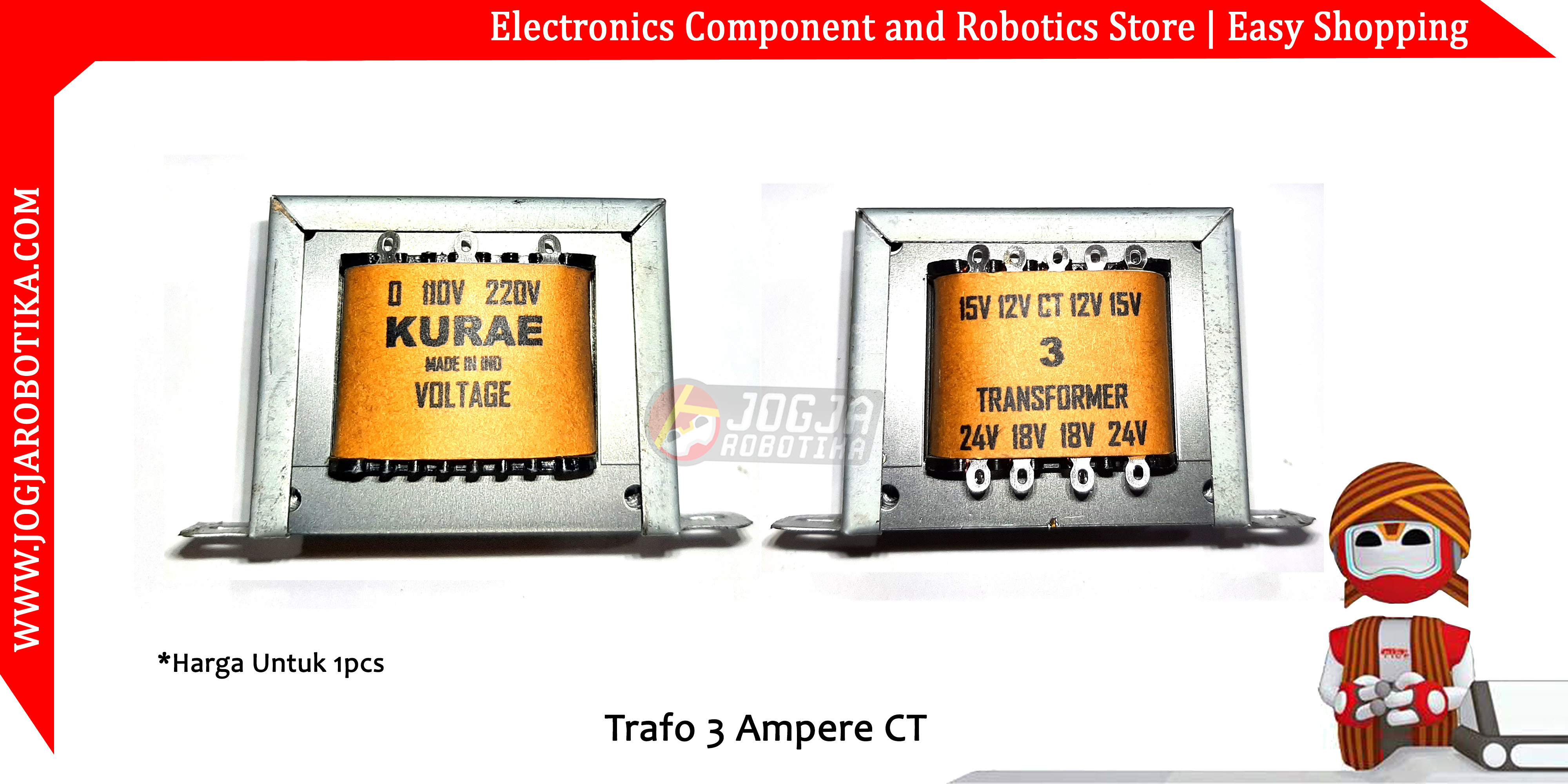 Trafo 3 Ampere CT Transformator