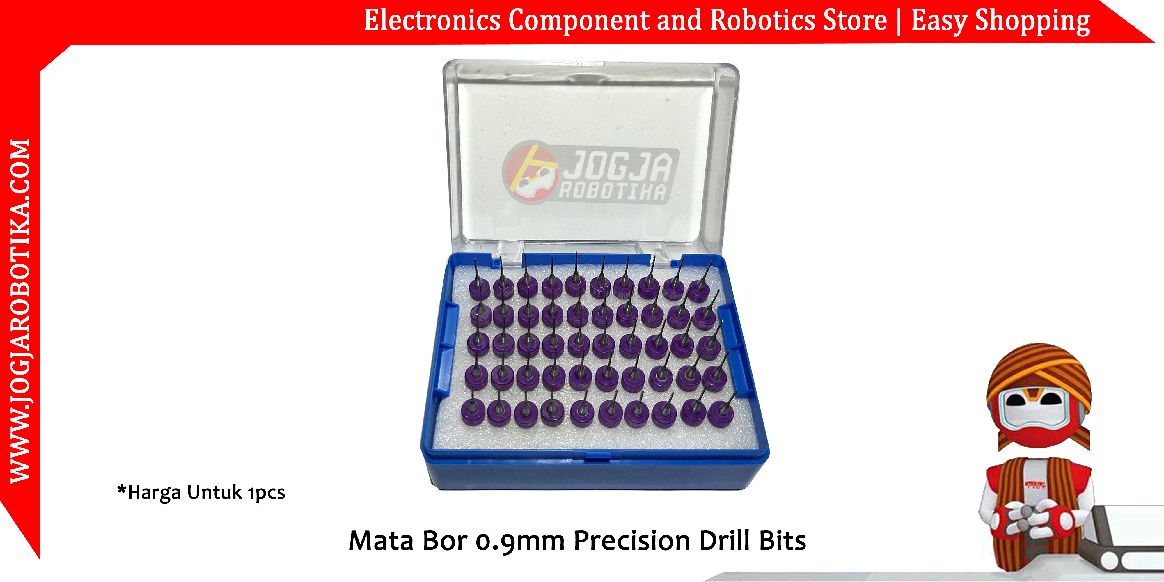 Mata Bor 0.9mm Precision Drill Bits