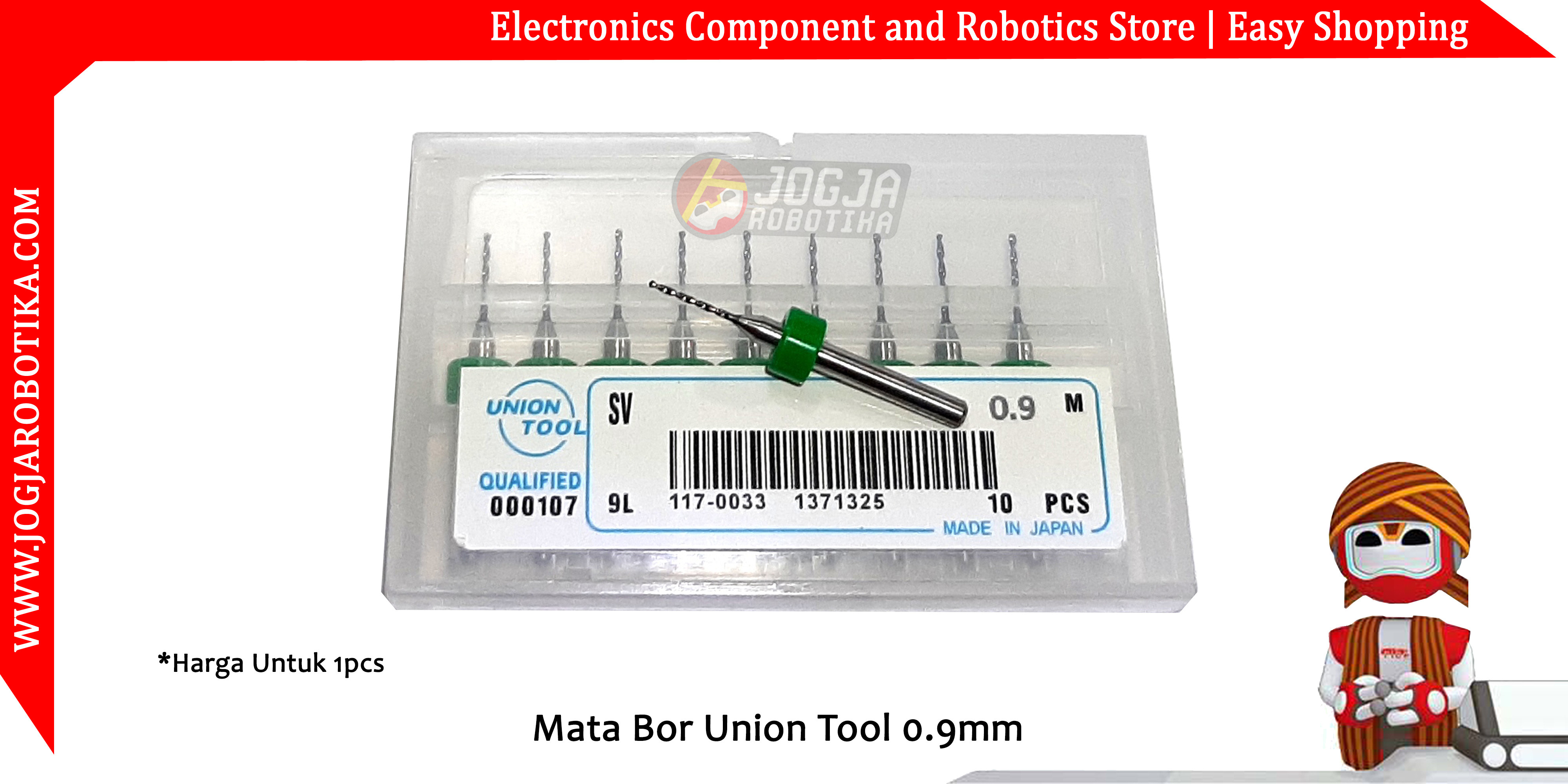 Mata Bor Union Tool 0.9mm