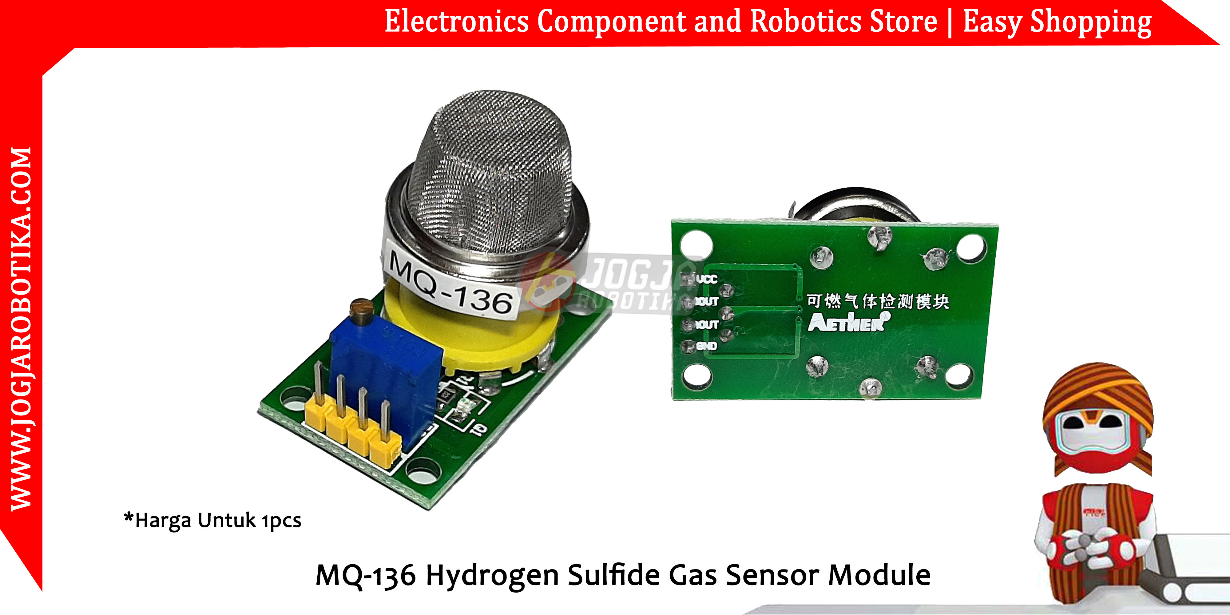 MQ-136 Hydrogen Sulfide Gas Sensor Module