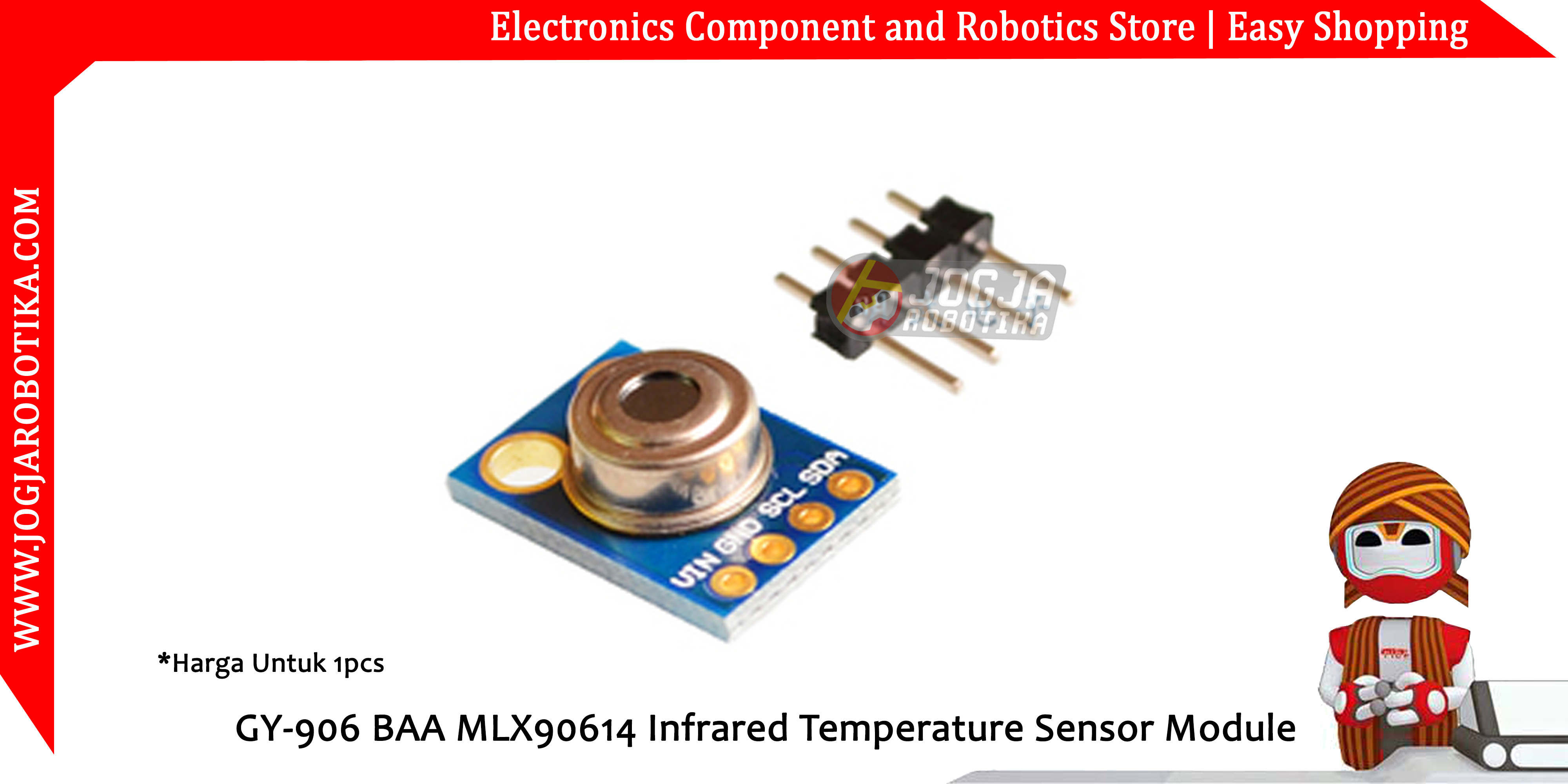 GY-906 BAA MLX90614 Infrared Temperature Sensor Module