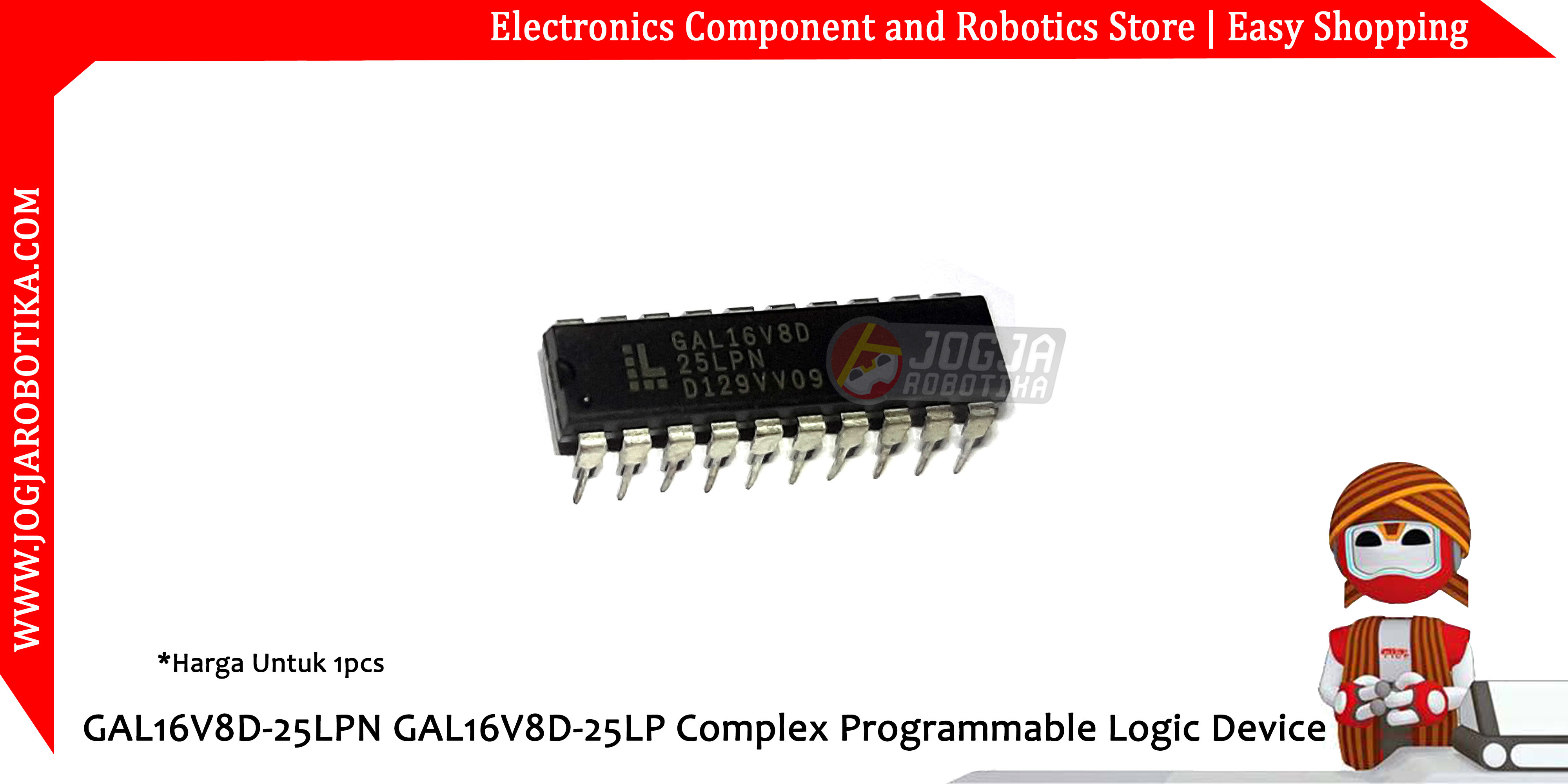 GAL16V8D-25LPN GAL16V8D-25LP Complex Programmable Logic Device