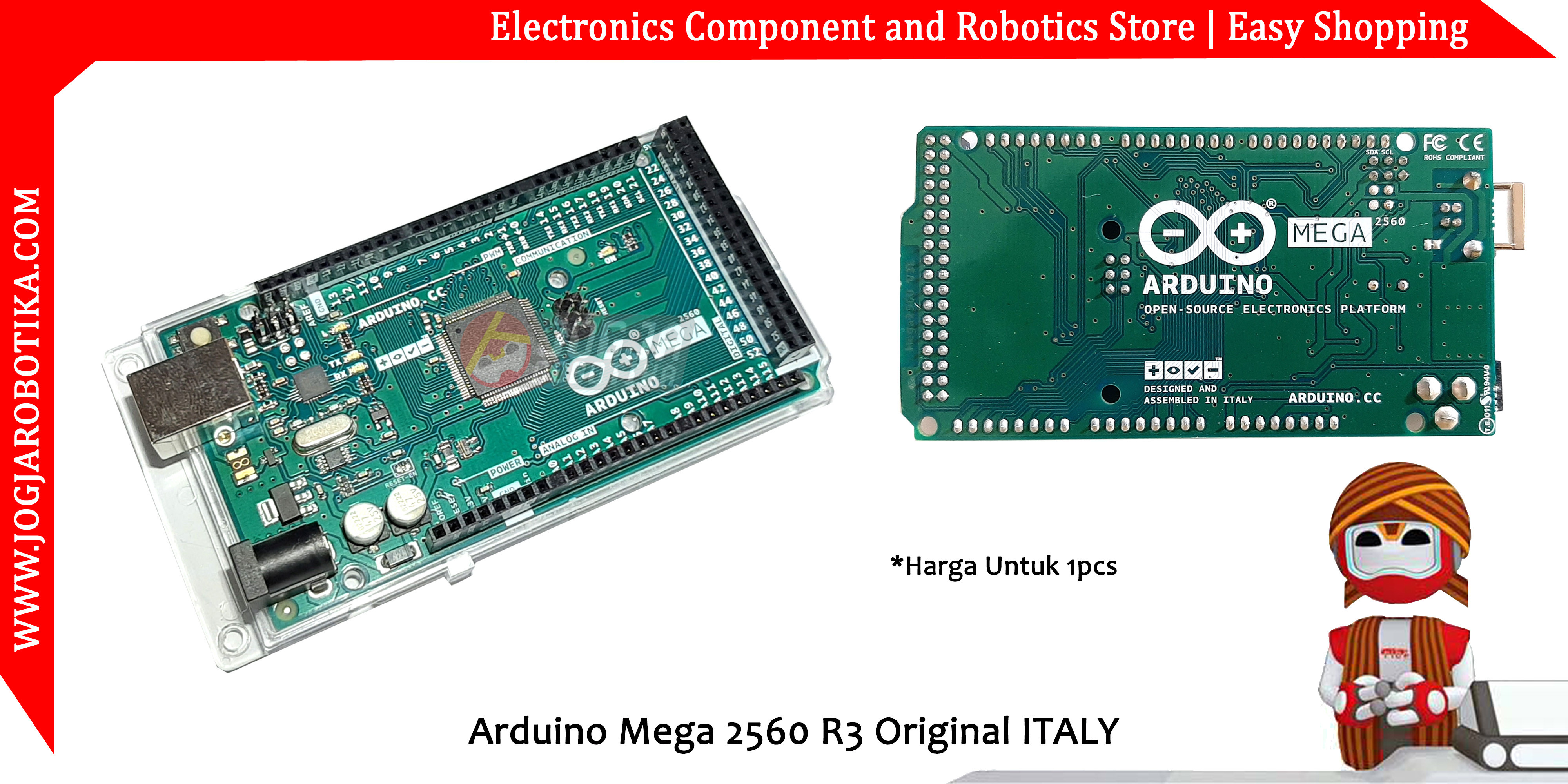 Arduino Mega 2560 R3 Original ITALY