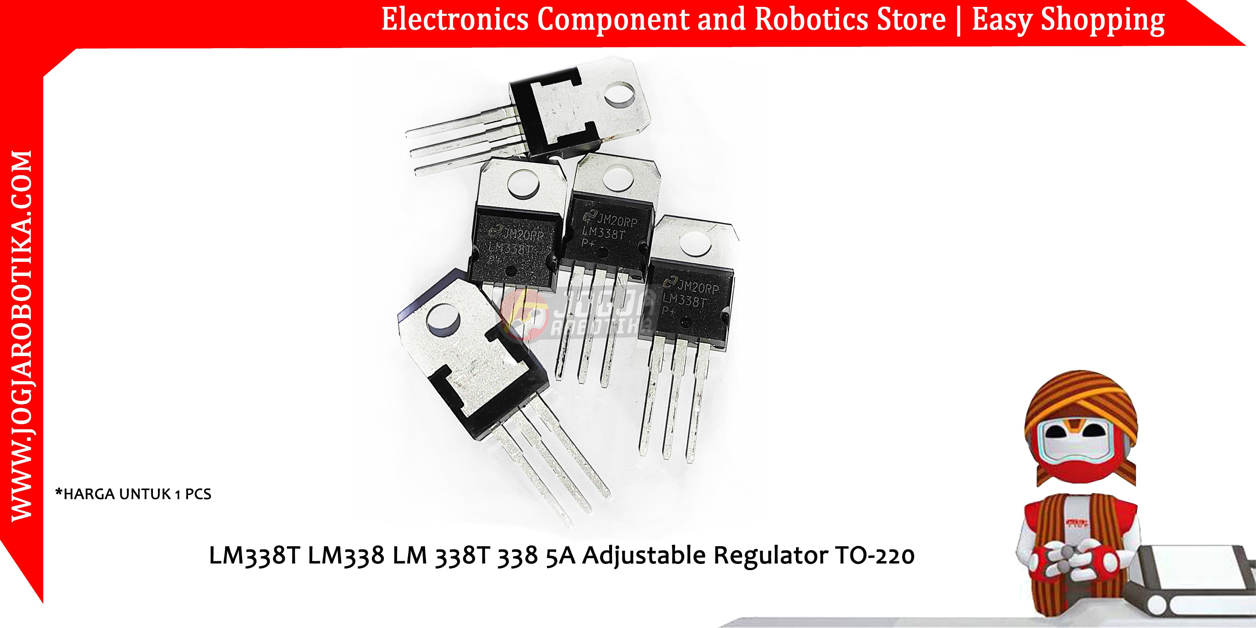 LM338T LM338 LM 338T 338 5A Adjustable Regulator TO-220