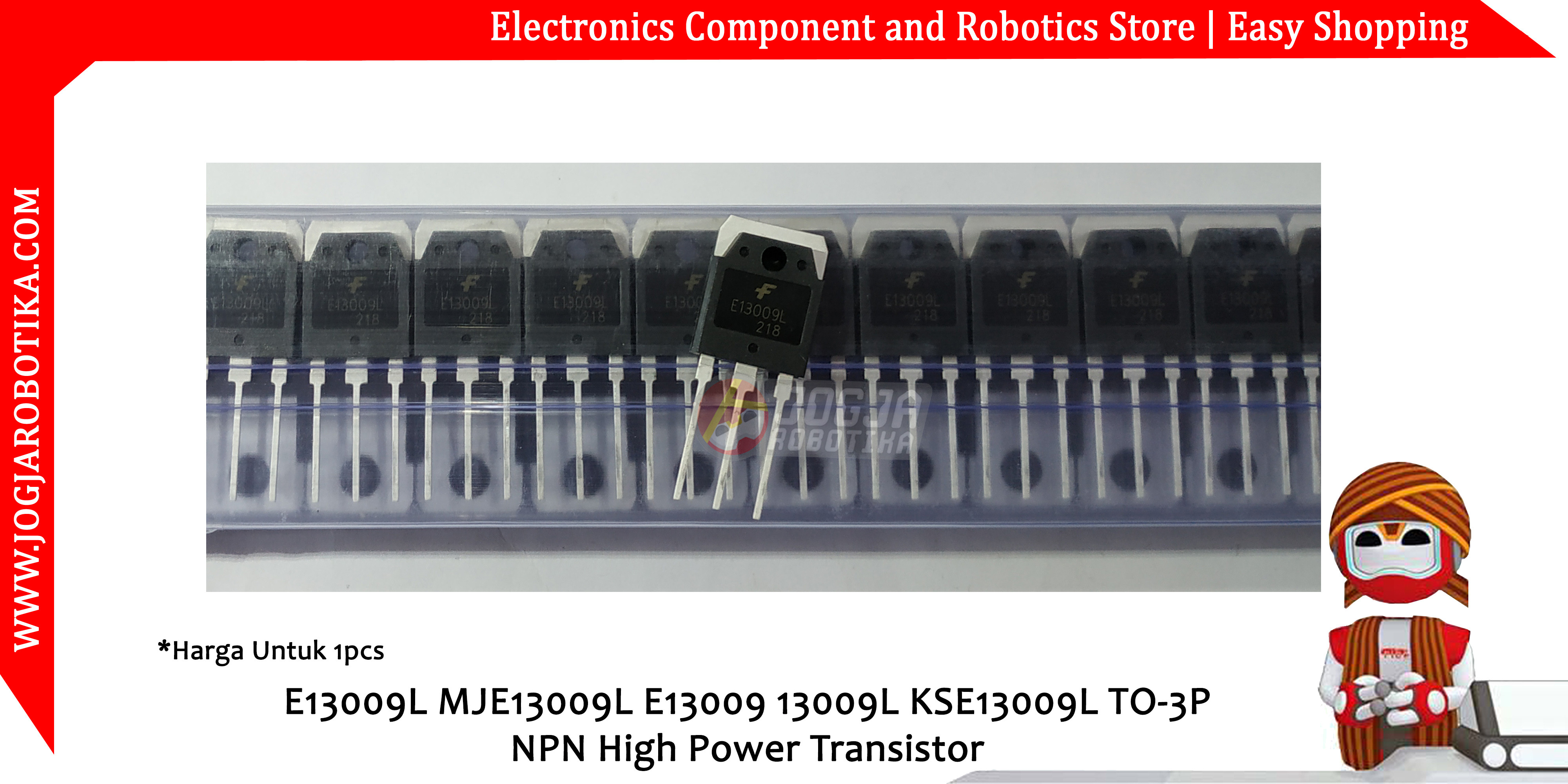 E13009L MJE13009L E13009 13009L KSE13009L TO-3P NPN High Power Transistor