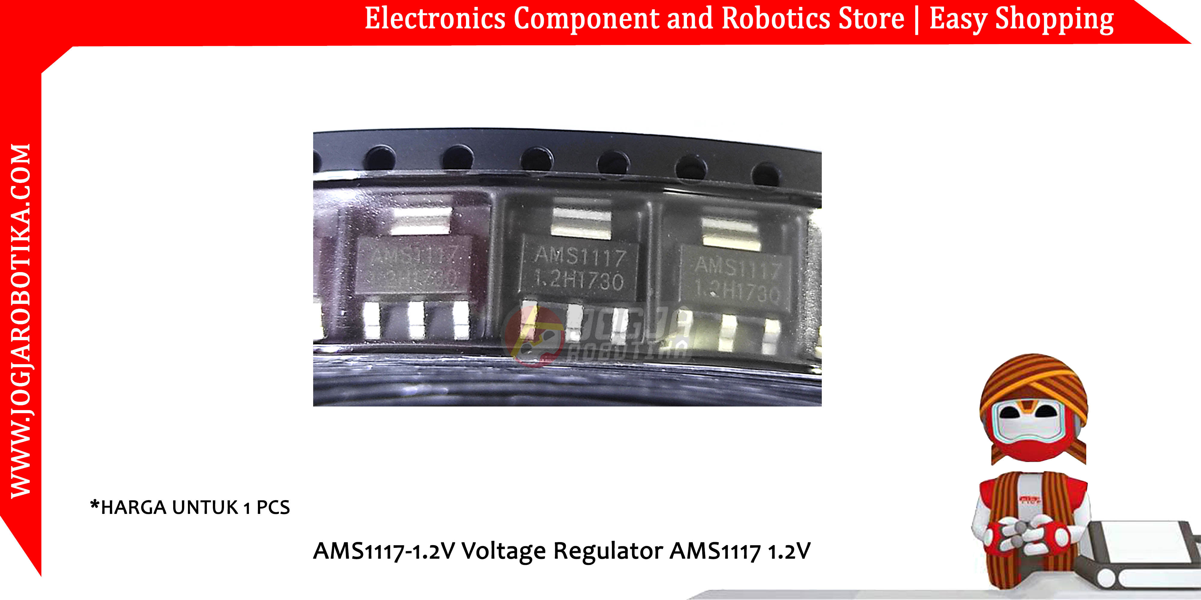 AMS1117-1.2V Voltage Regulator AMS1117 1.2V