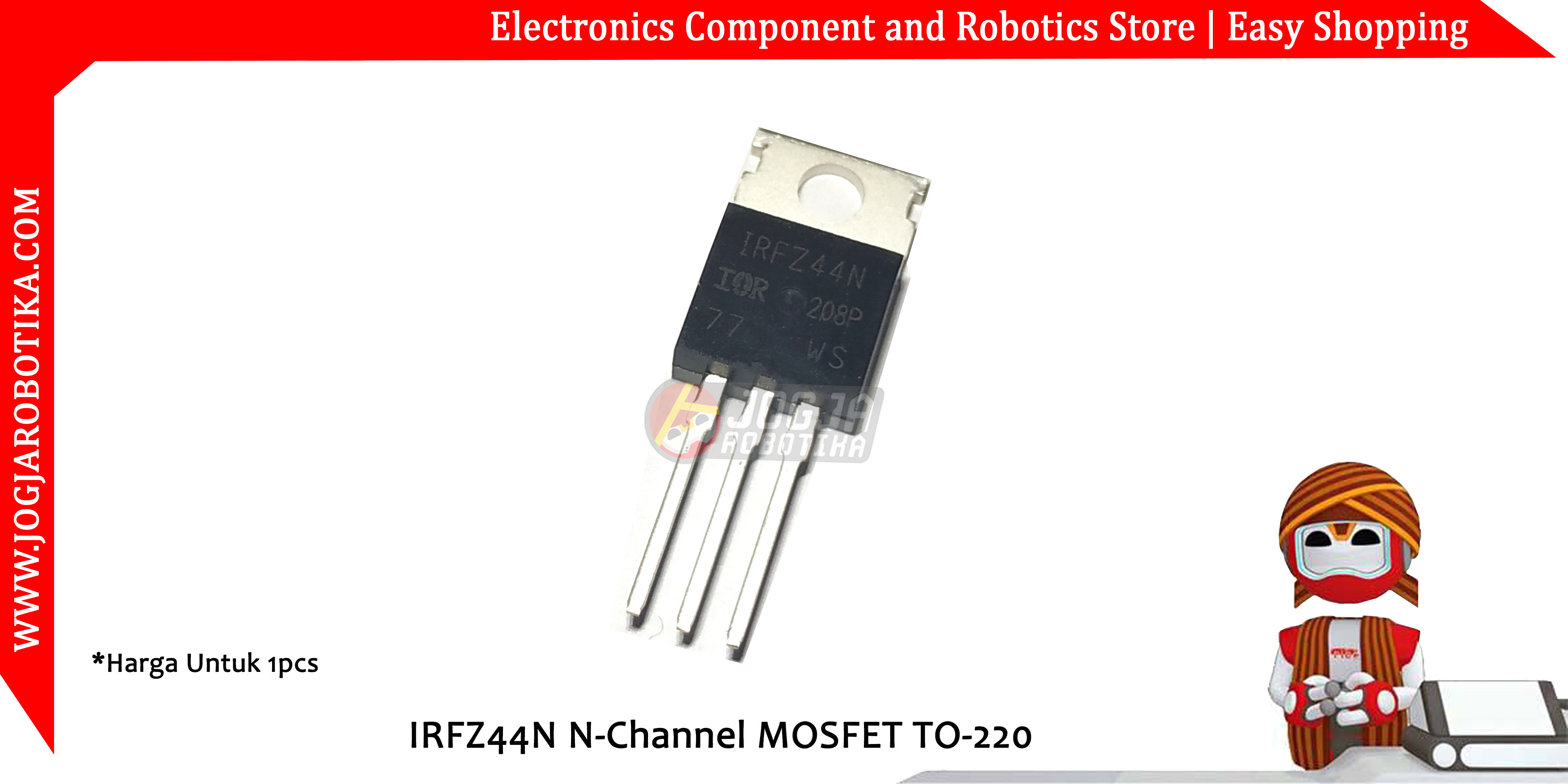 IRFZ44N N-Channel MOSFET TO-220