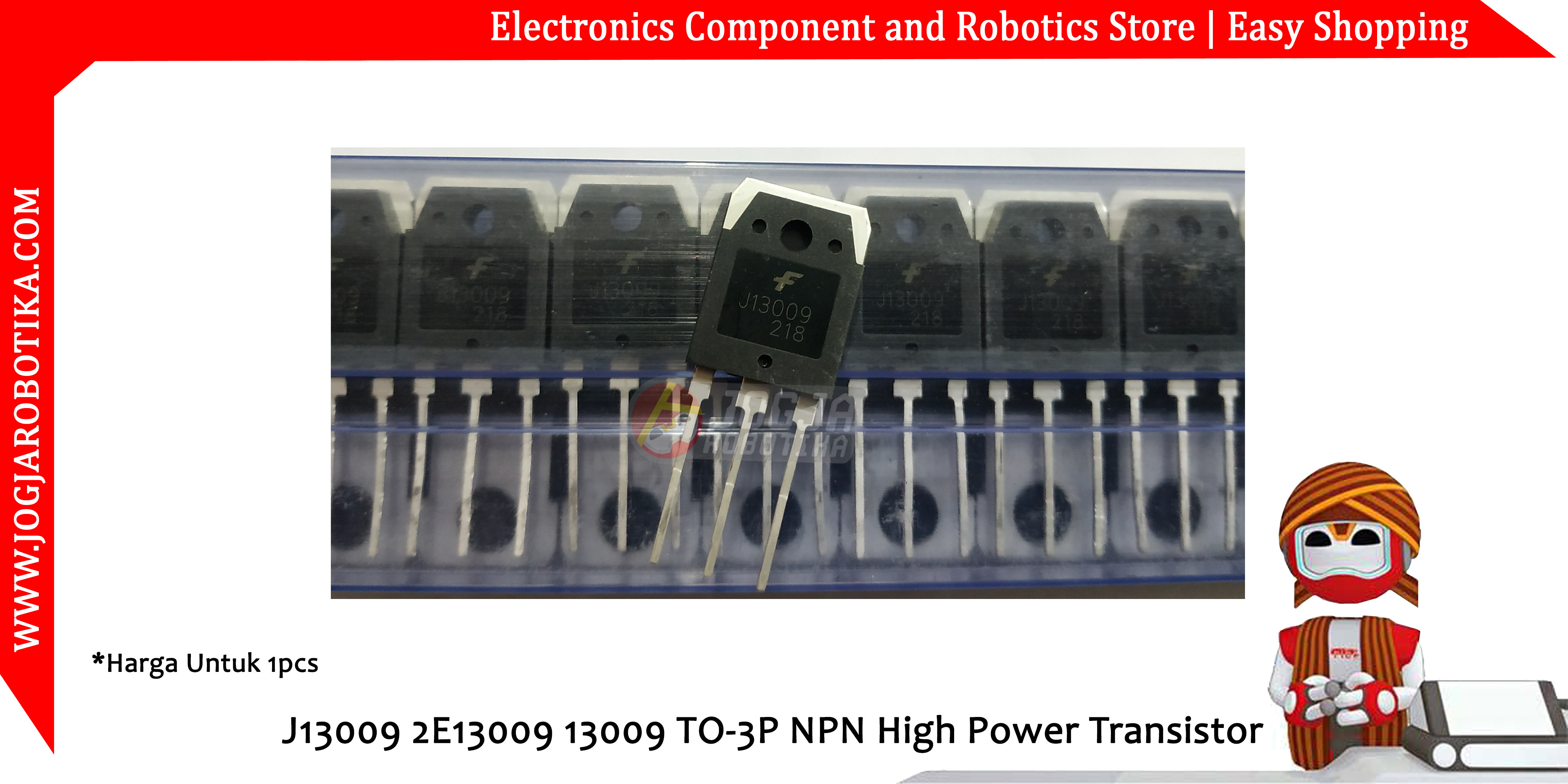 J13009 2E13009 13009 TO-3P NPN High Power Transistor